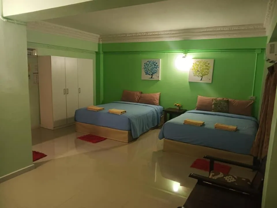 Bed in Anchalee Resort