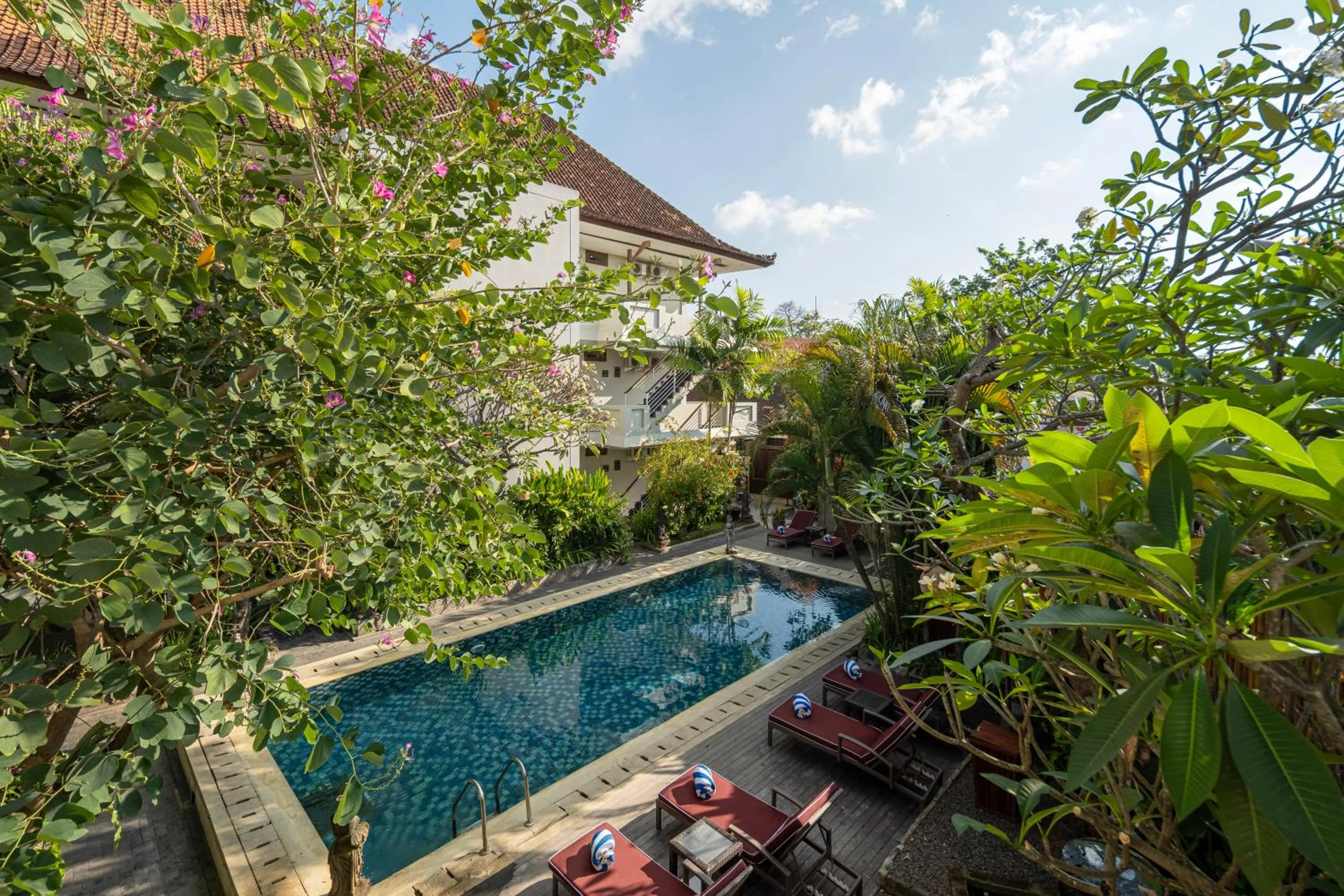 Swimming pool in Pondok Sari Kuta
