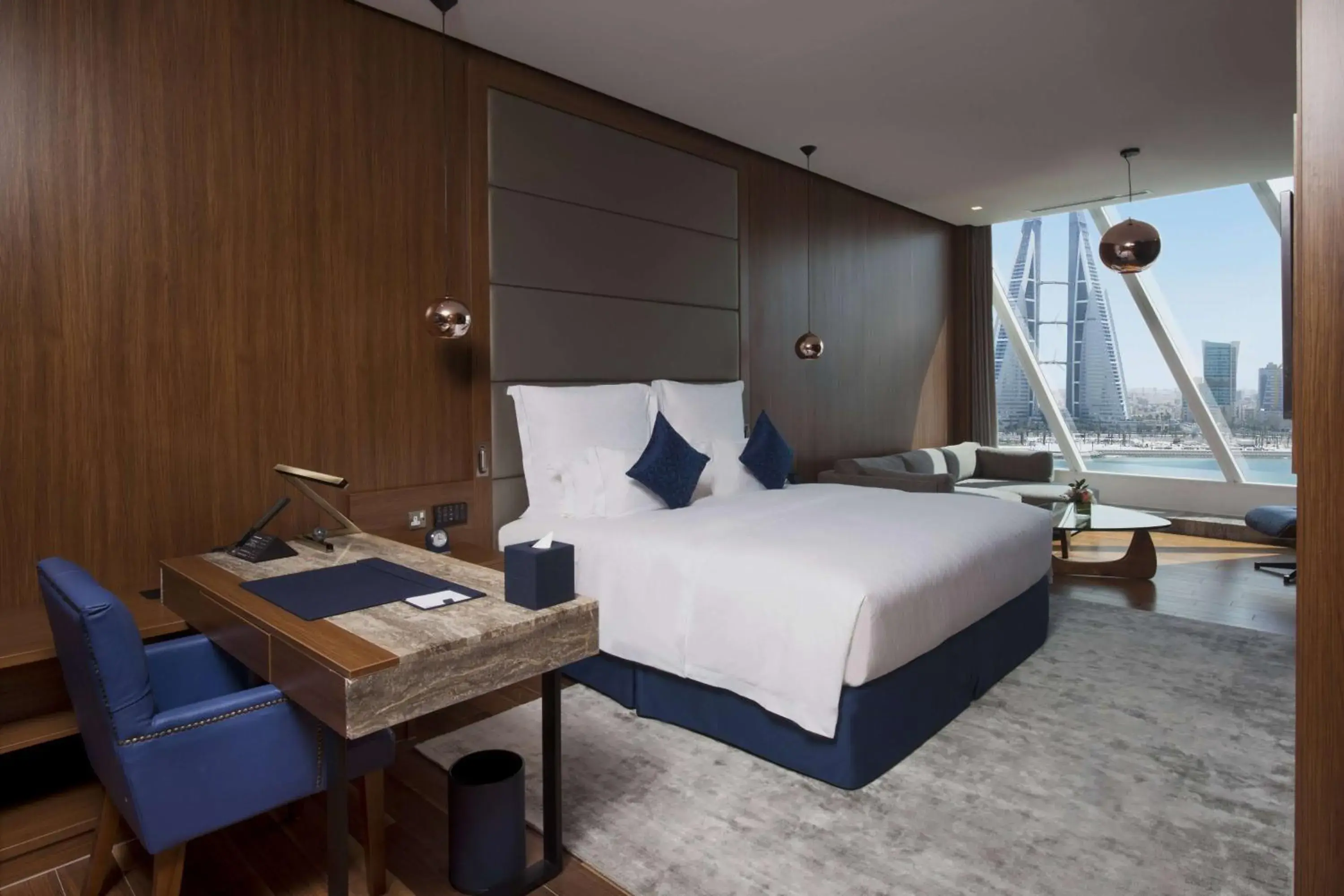 Deluxe King Room - Non-Smoking in Wyndham Grand Manama Deluxe King Room - Non-Smoking in Wyndham Grand Manama