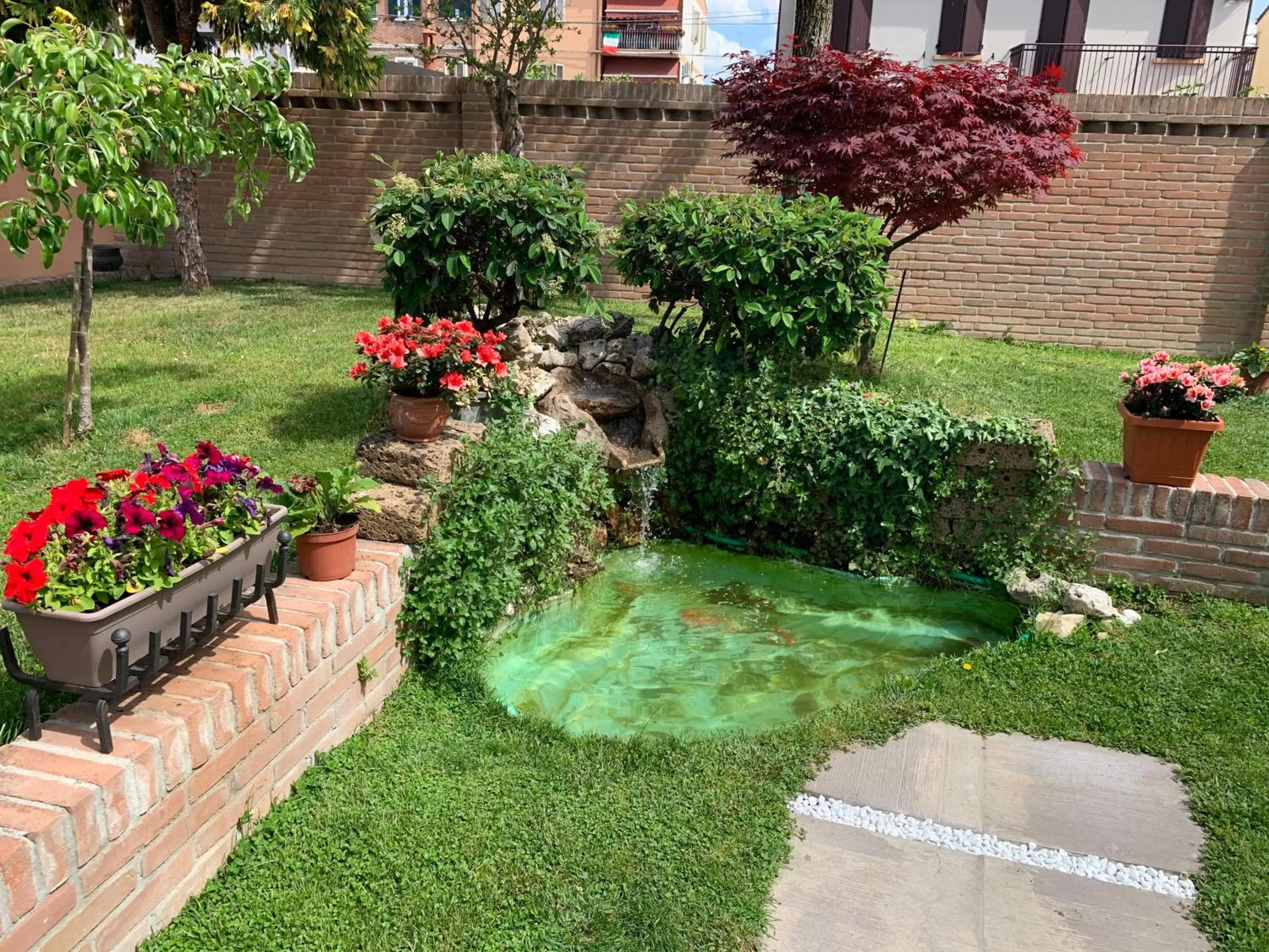 Garden in Villa Estense