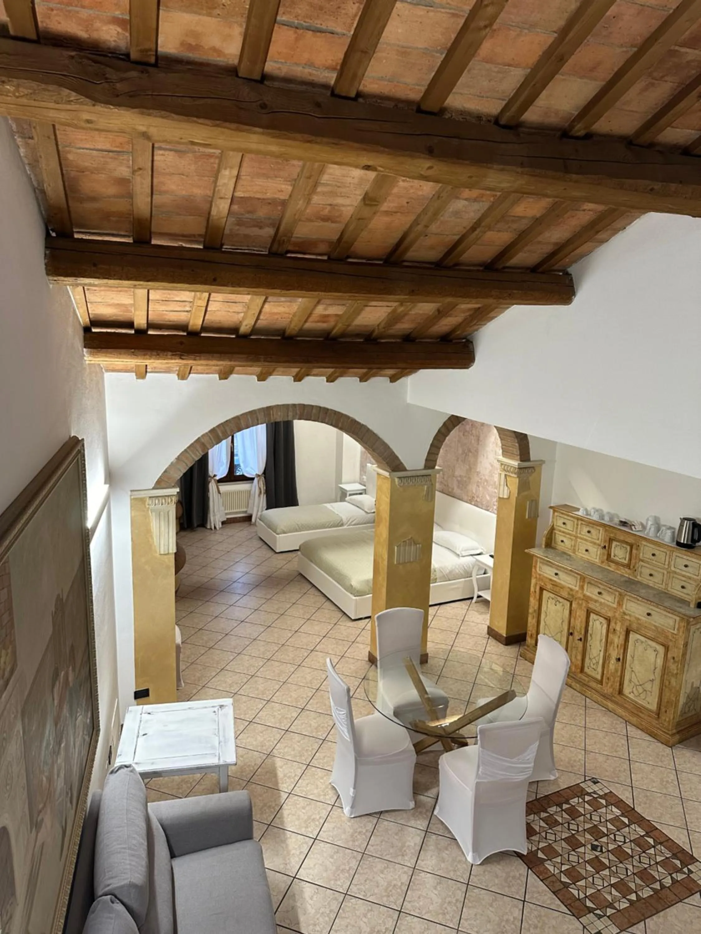 Living room in Villa Estense