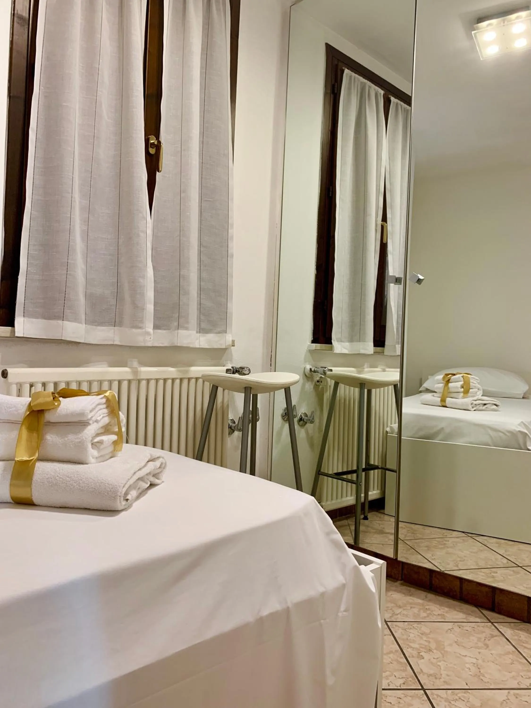 Bed in Villa Estense