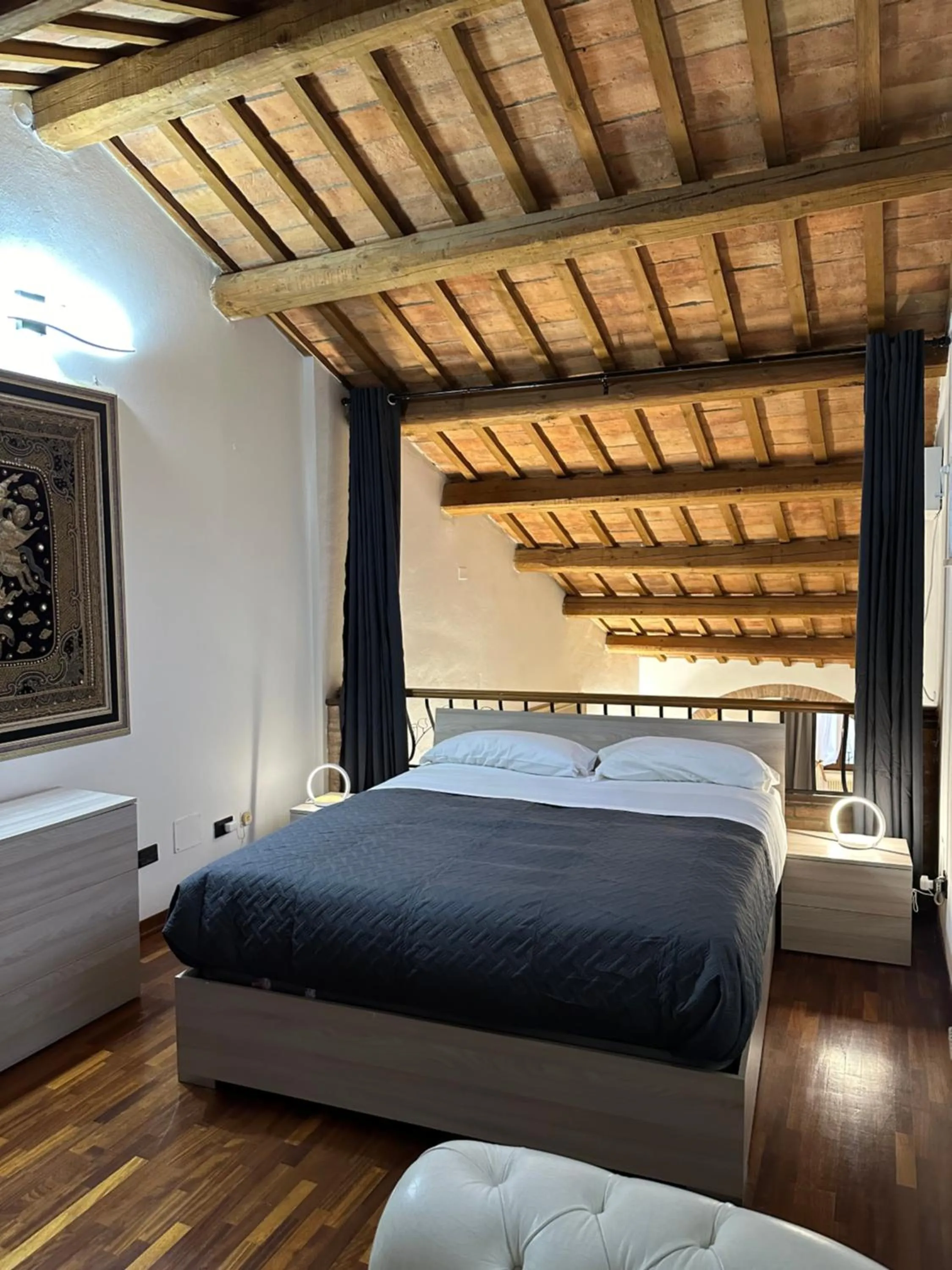 Bed in Villa Estense