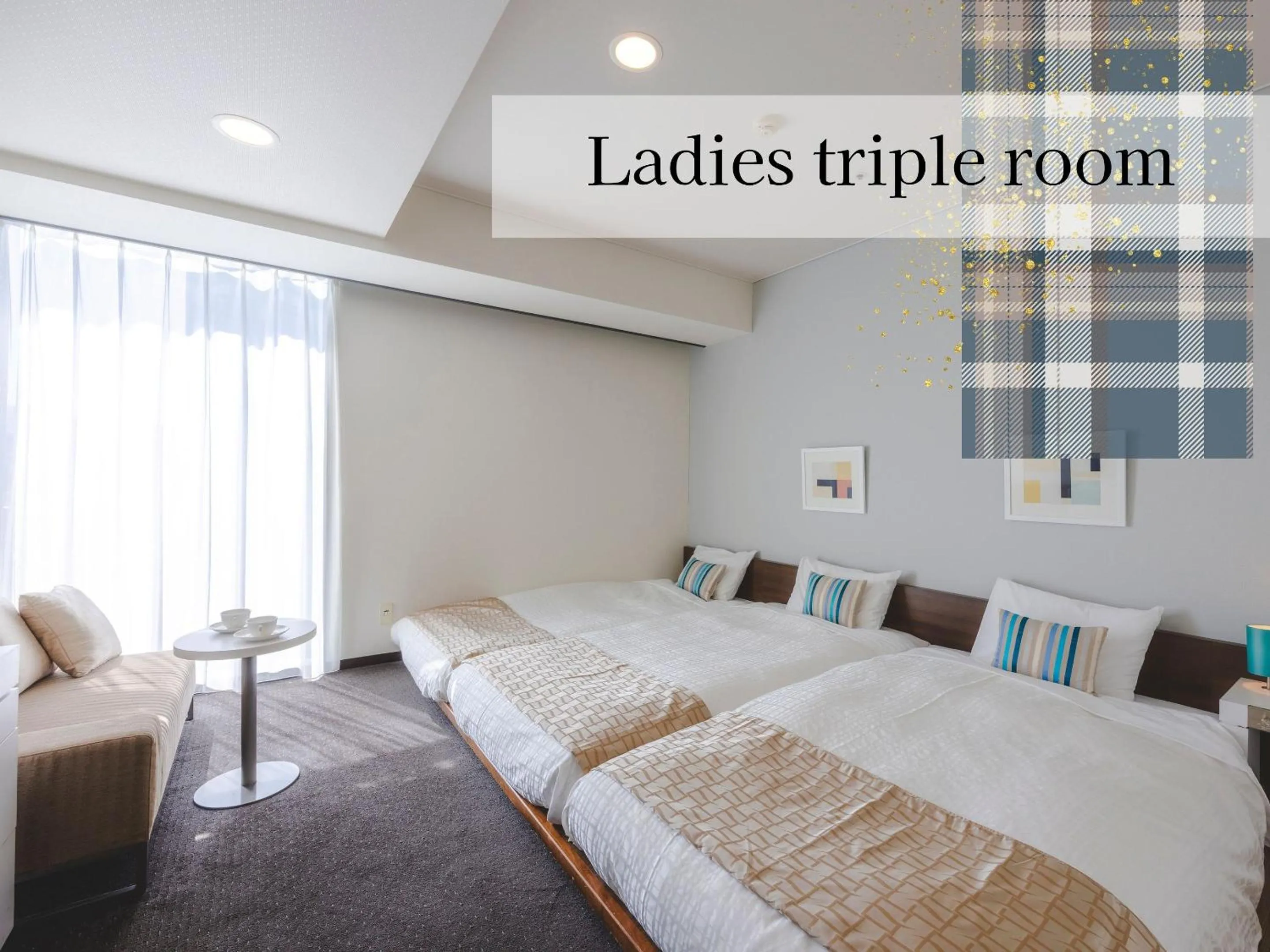 Photo of the whole room, Bed in Hotel Gracery Sapporo