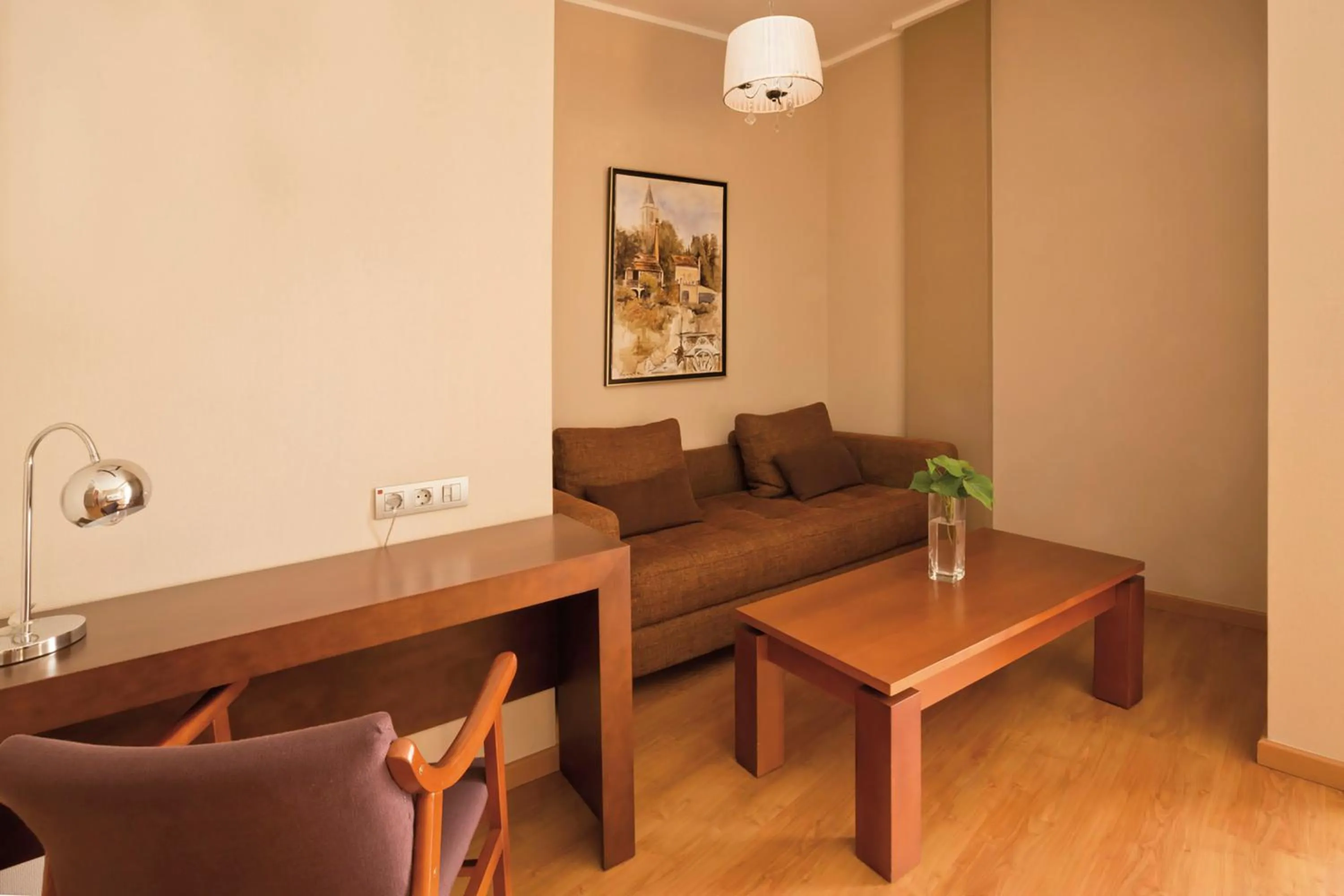 Seating area in Hotel Fuente El Cura