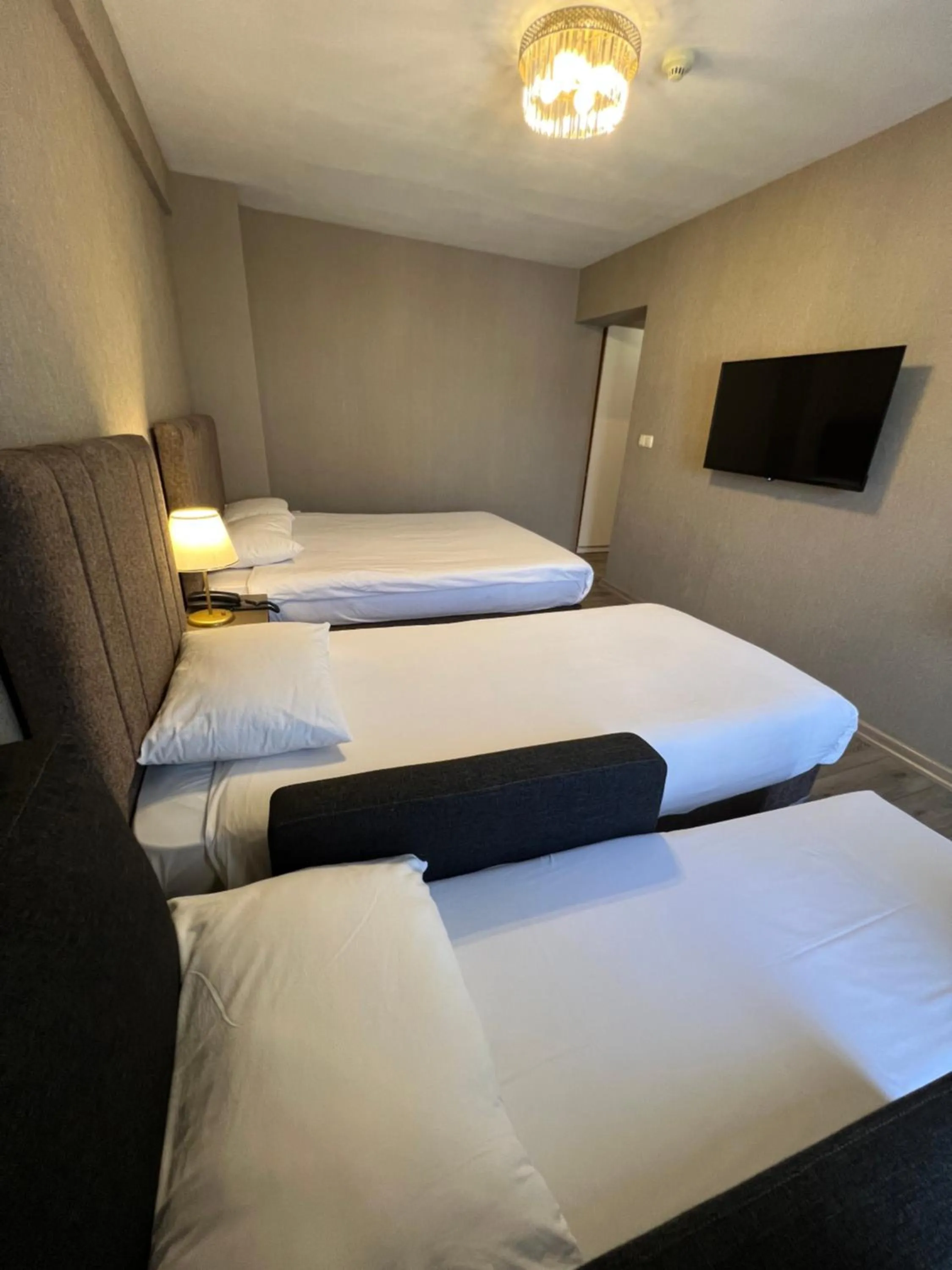 Photo of the whole room, Bed in Flower Palace Hotel