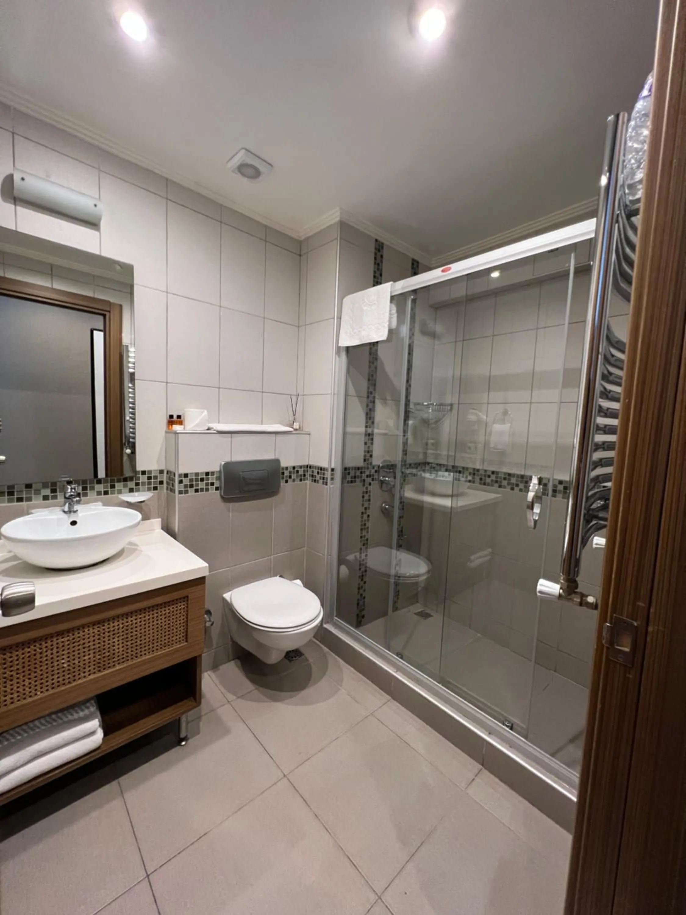 Shower in Flower Palace Hotel