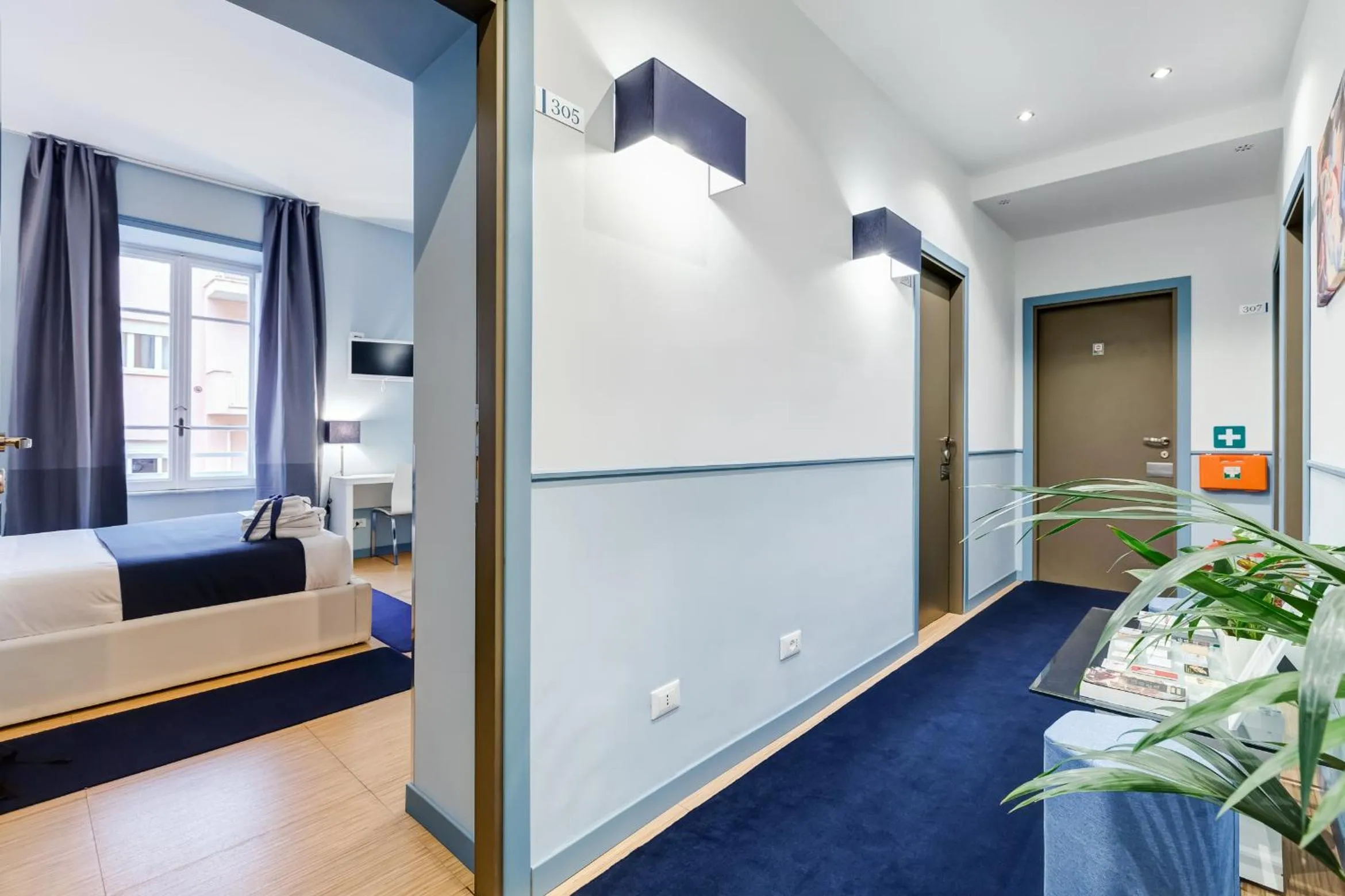 Lobby or reception, Bed in Easy Budget Colosseo