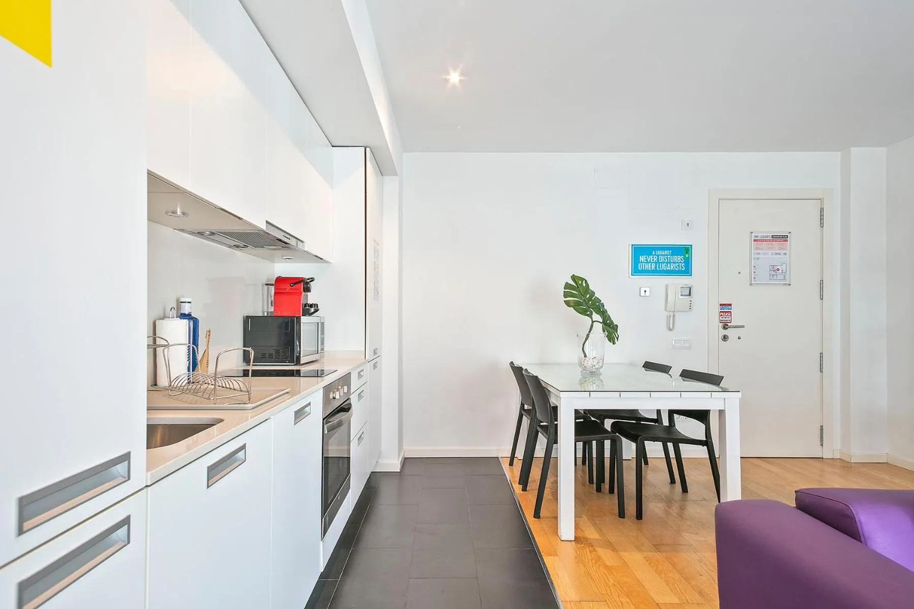 kitchen in Lugaris Beach Apartments