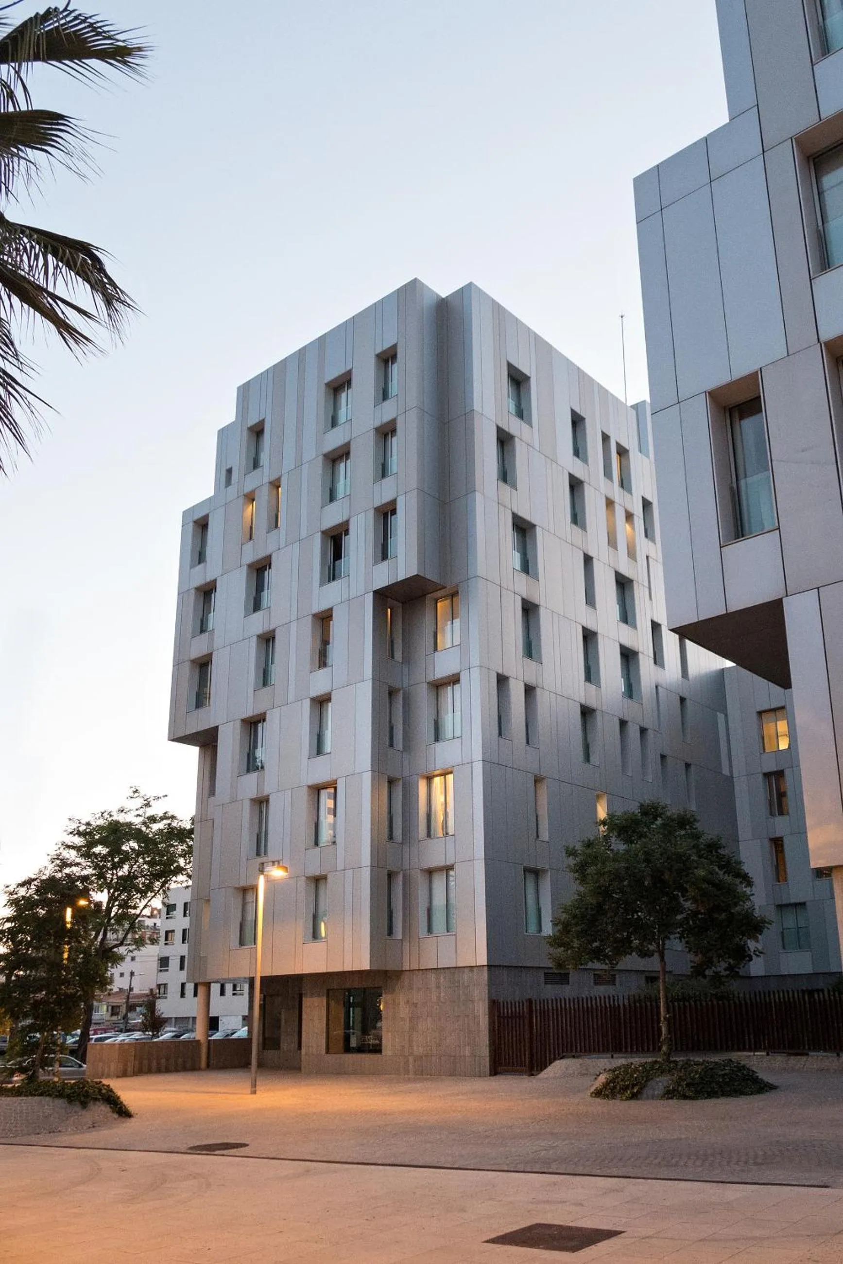 Facade/entrance in Lugaris Beach Apartments