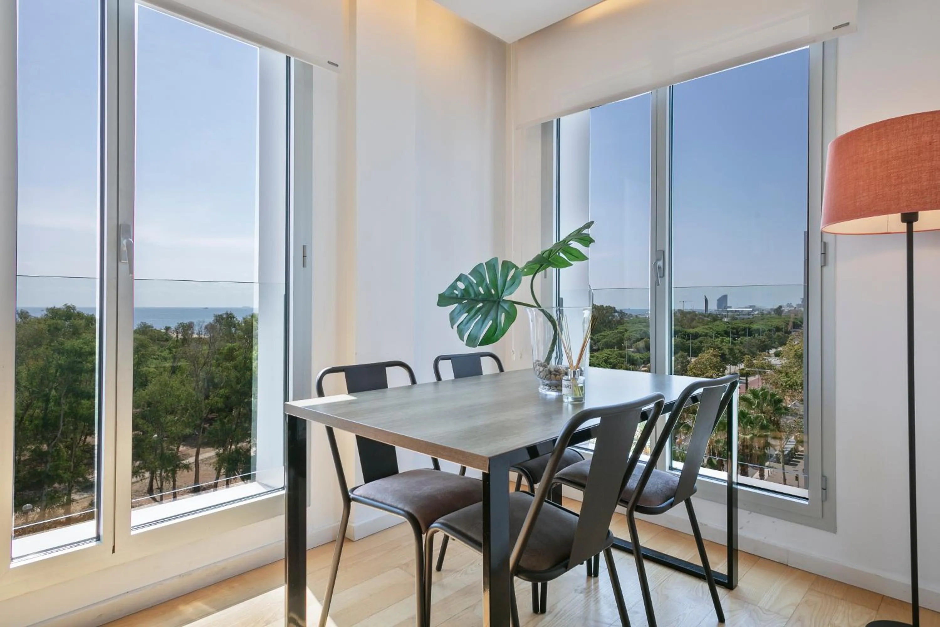 Sea view in Lugaris Beach Apartments