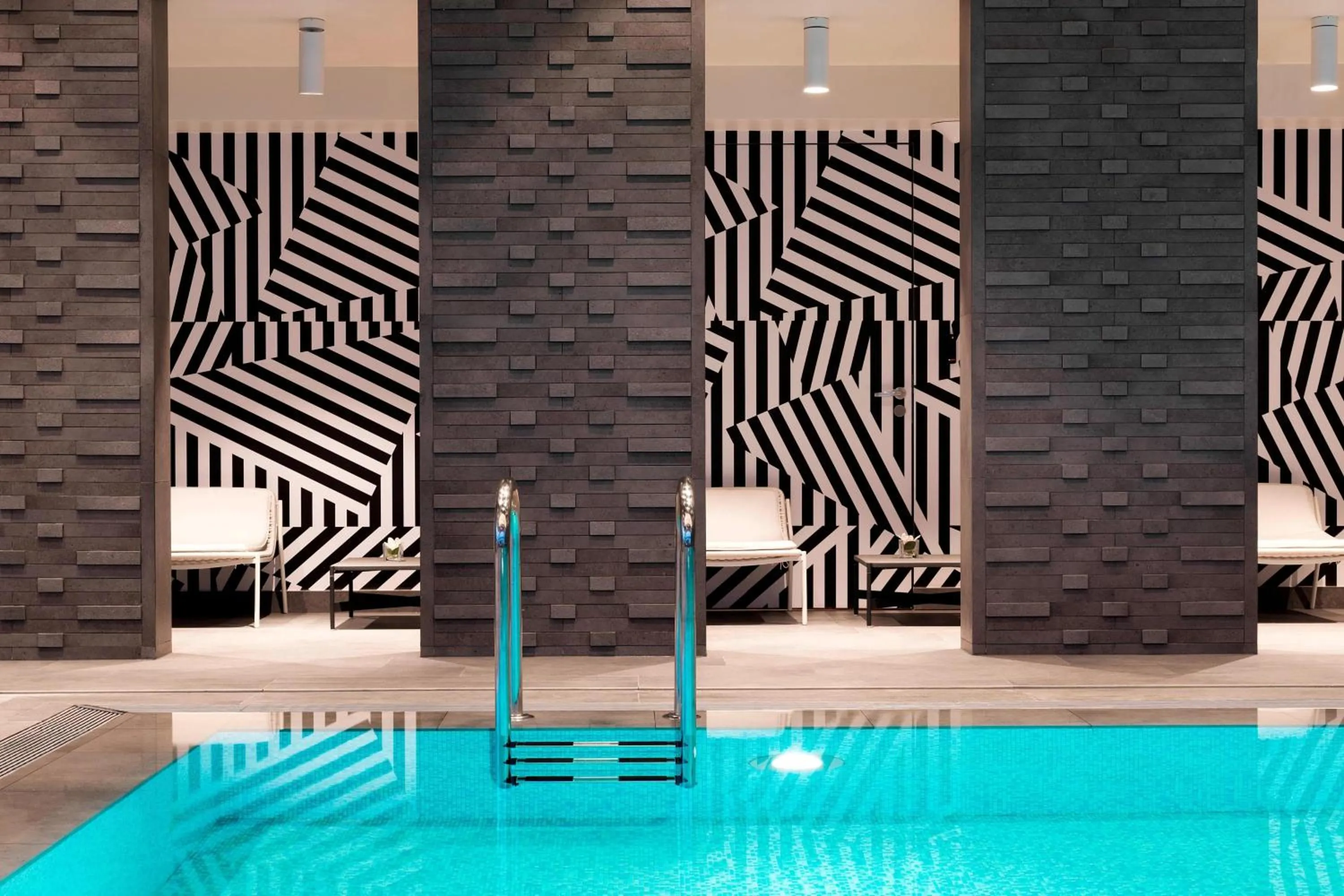 Swimming pool in Renaissance Warsaw Airport Hotel