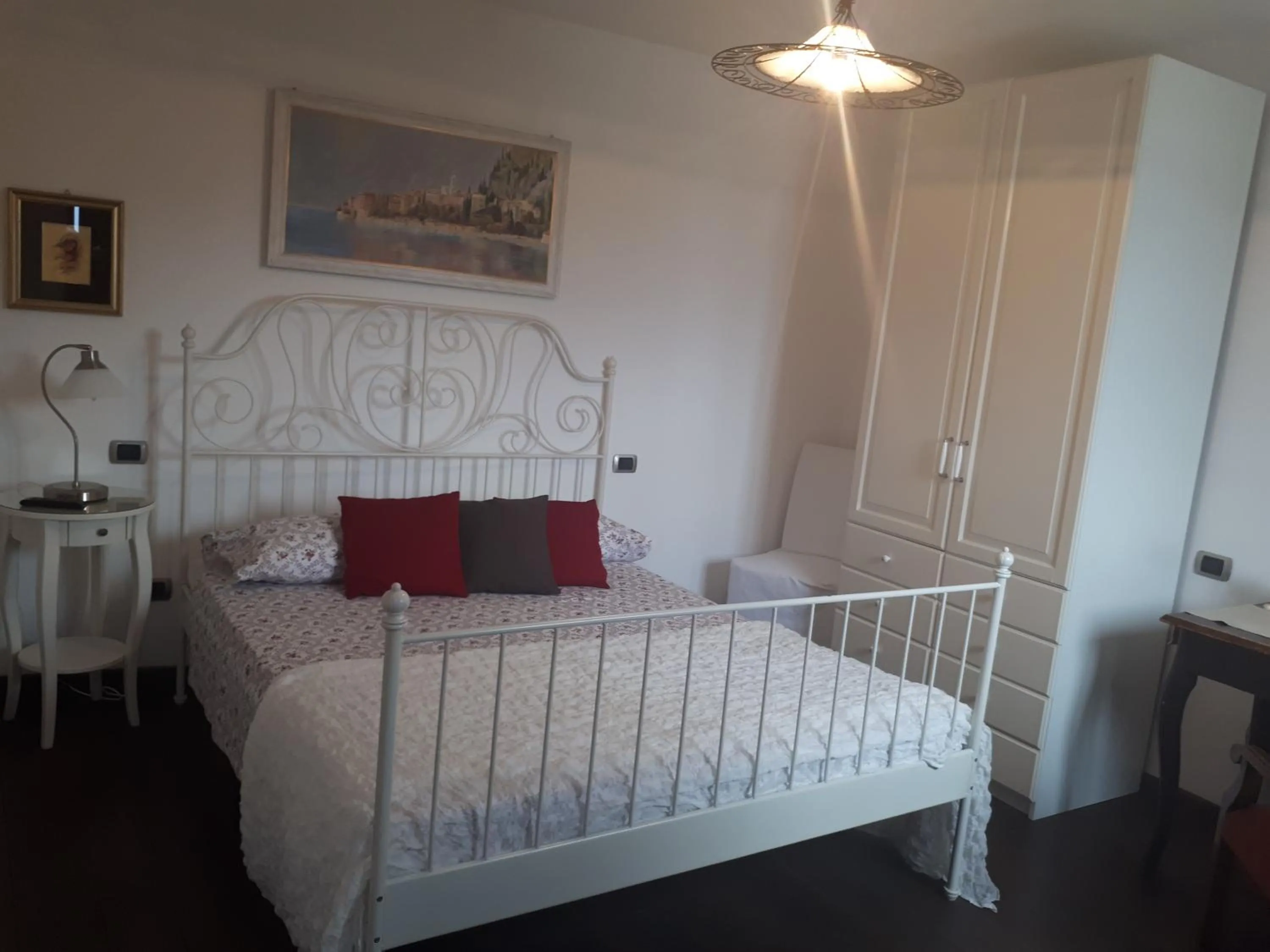 Bed in Villa Silvi piscina sauna e hot tub