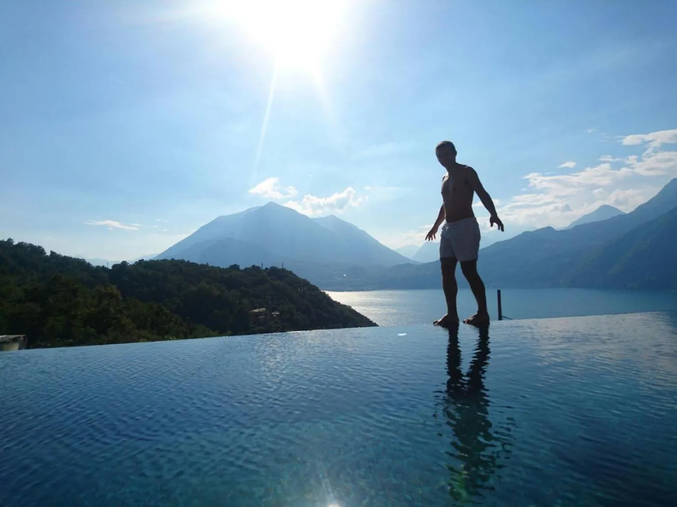 Swimming pool in Villa Silvi piscina sauna e hot tub