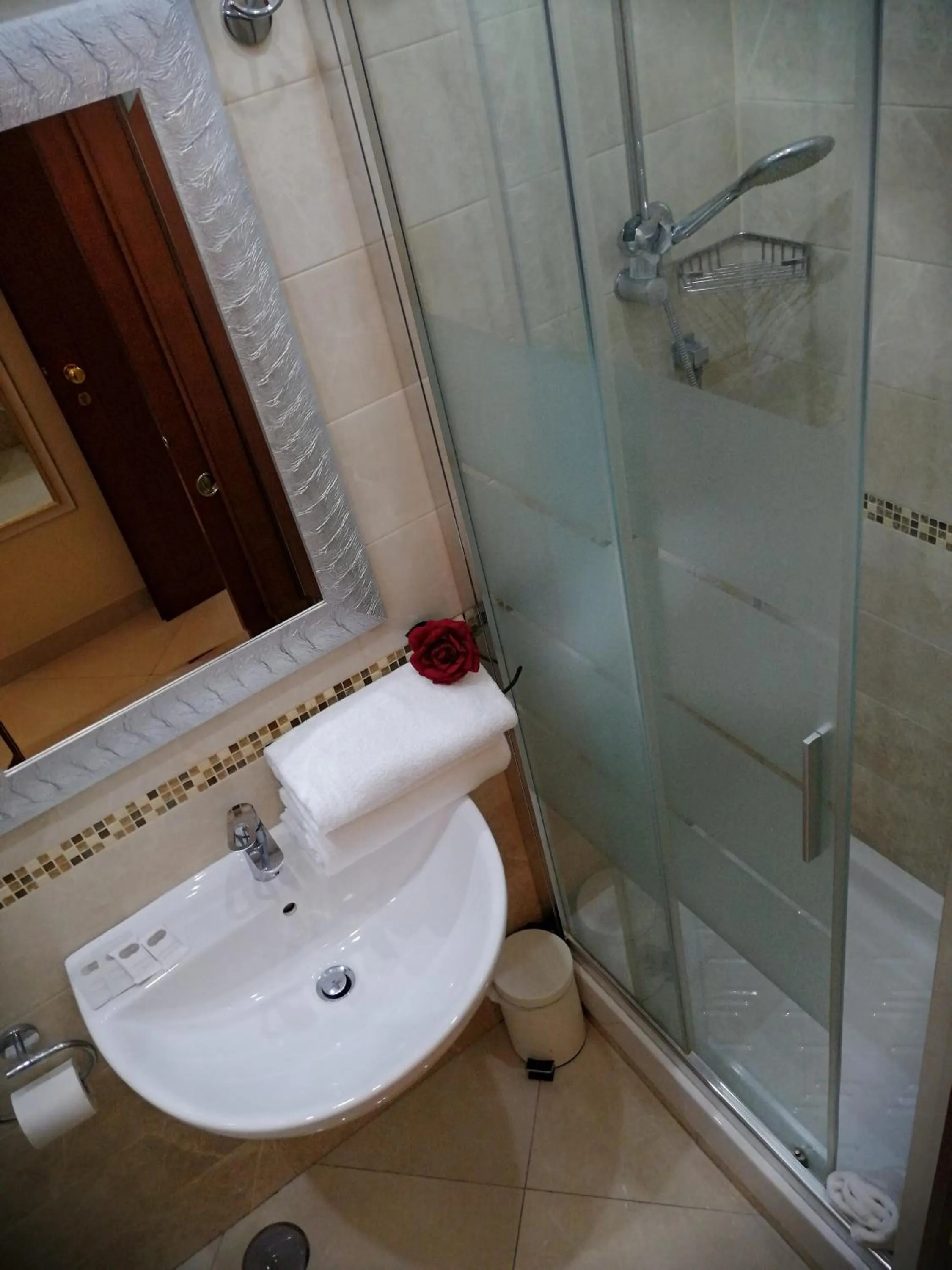 Shower in Suite Dal Conte