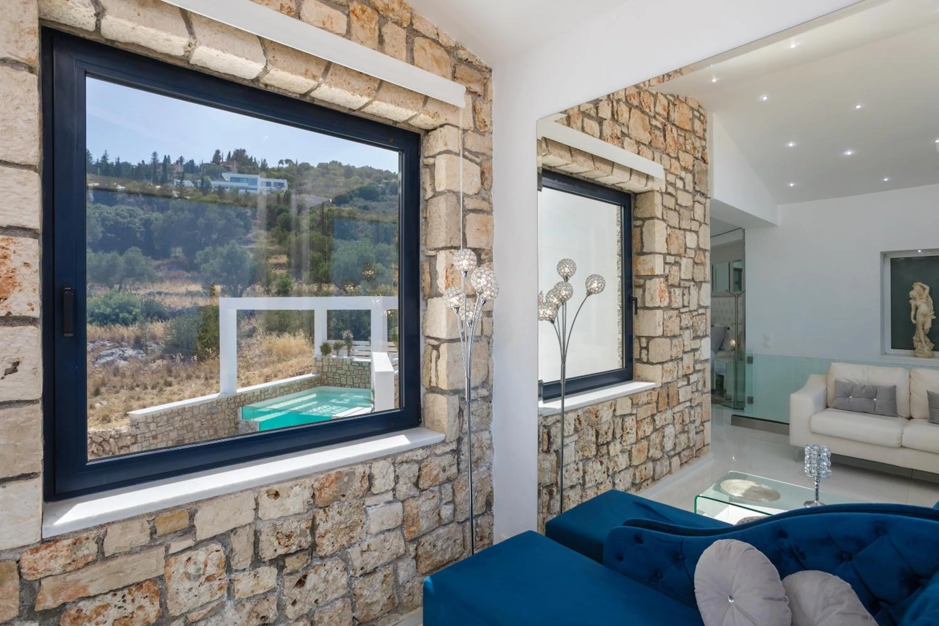 Natural landscape in Dion Villa Zakynthos Greece