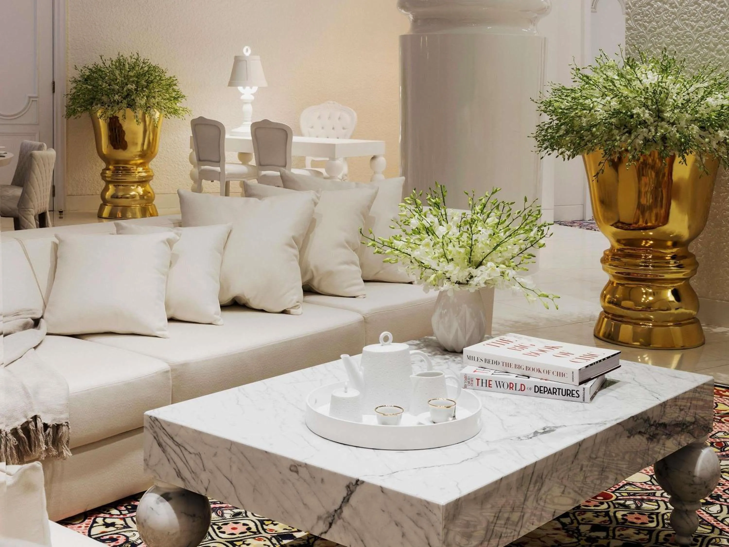 Bedroom in Mondrian Doha