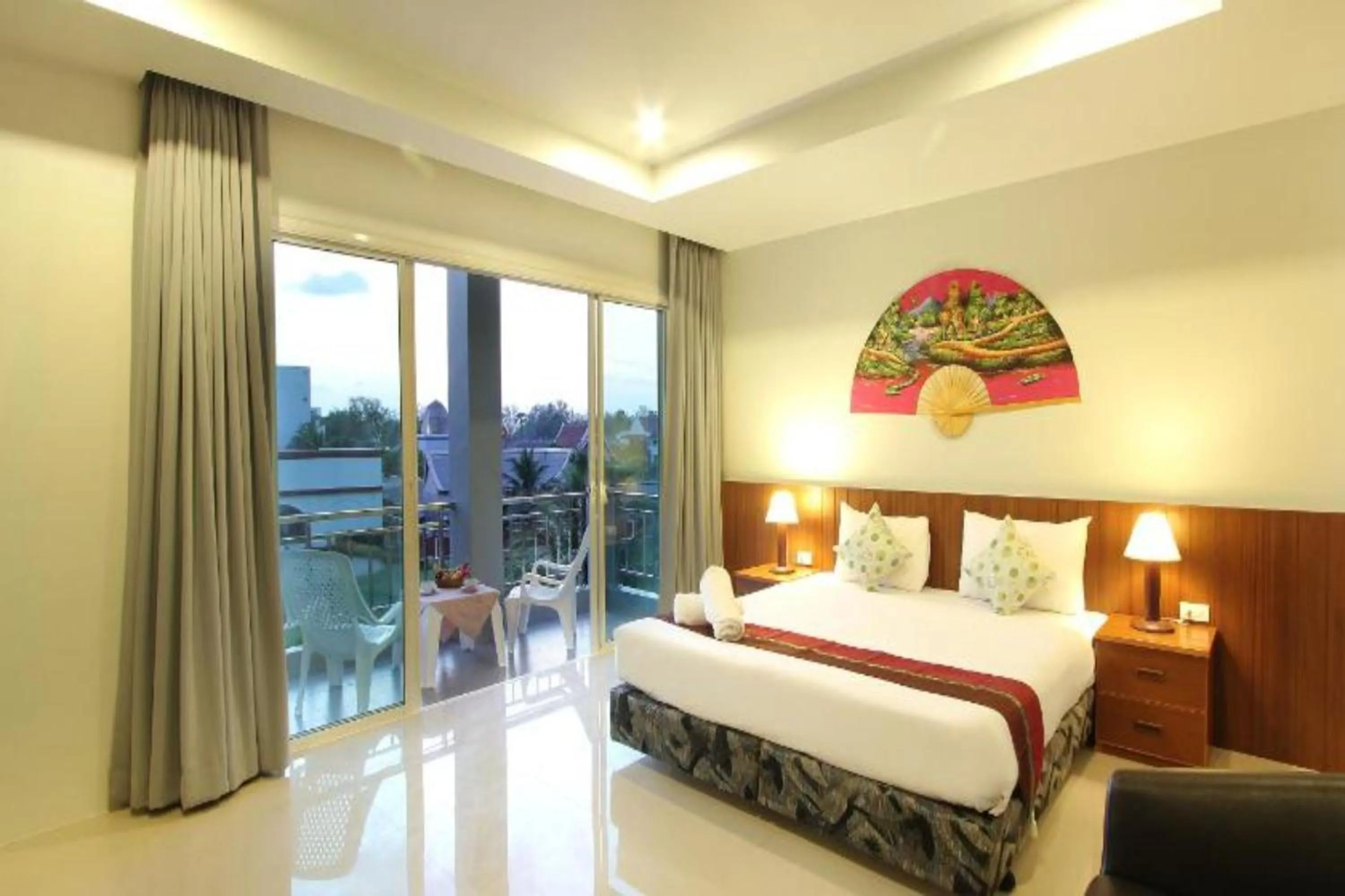 Bedroom, Bed in Choophorn House