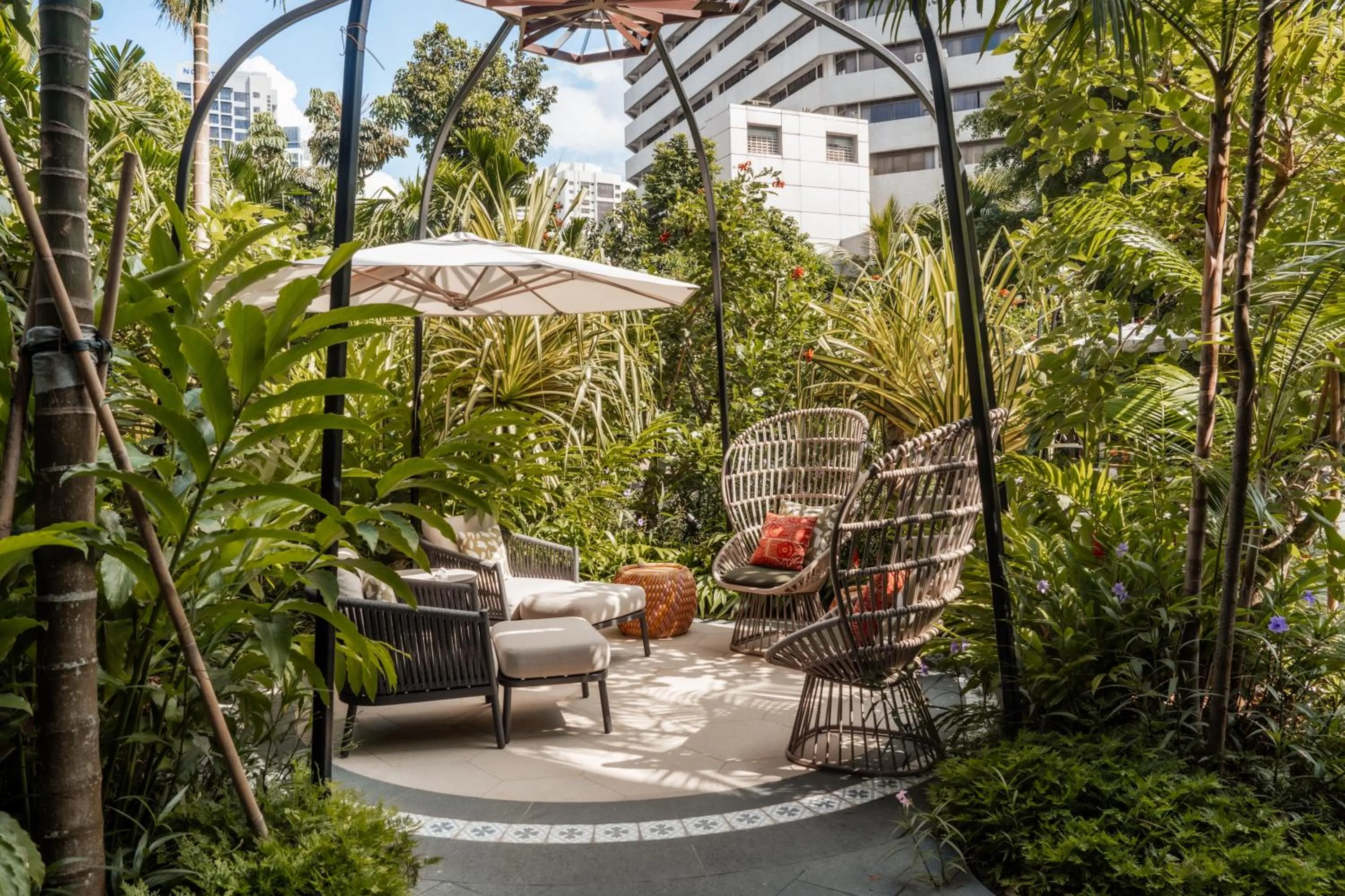 Garden in Grand Hyatt Singapore