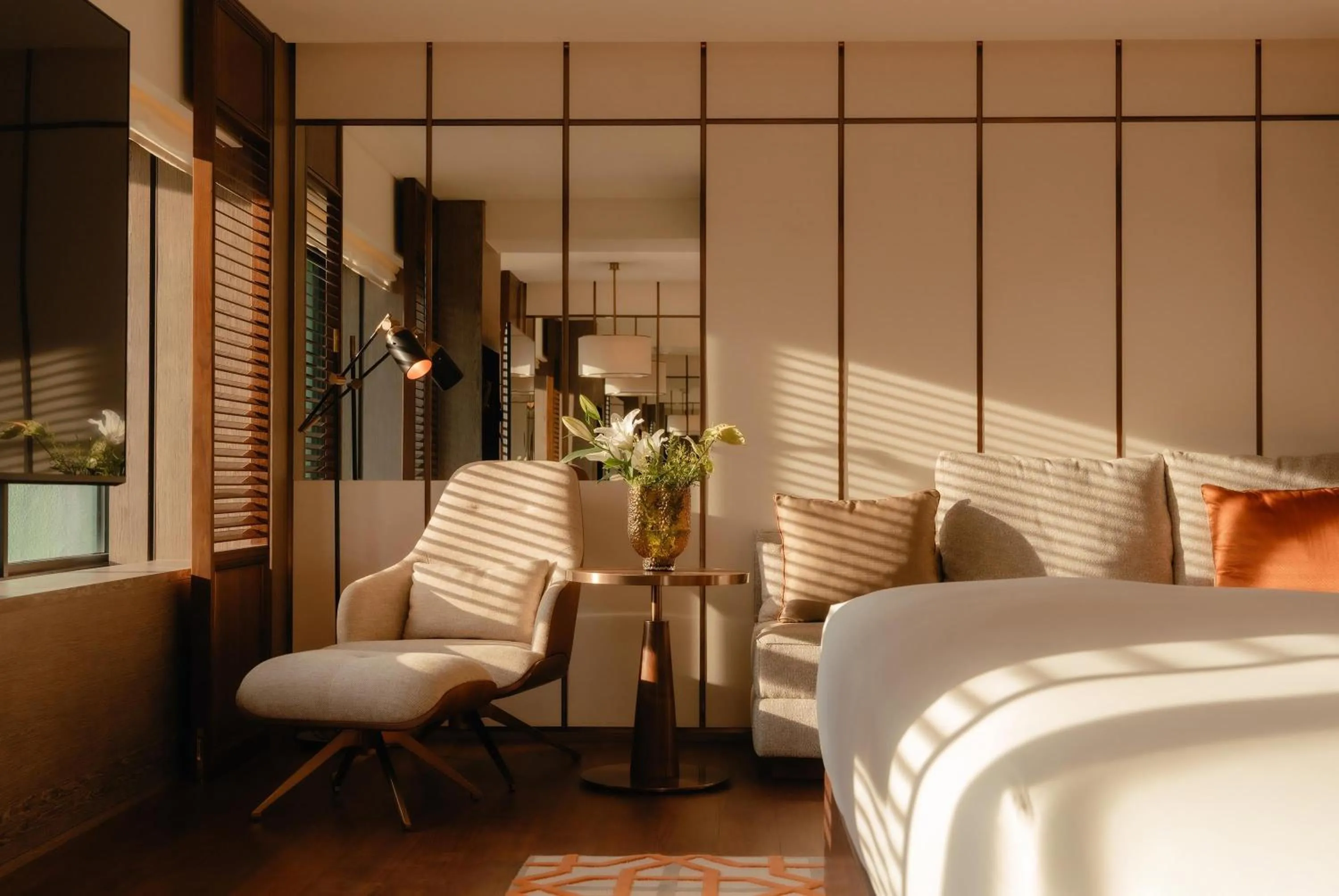 Bedroom, Bed in Grand Hyatt Singapore