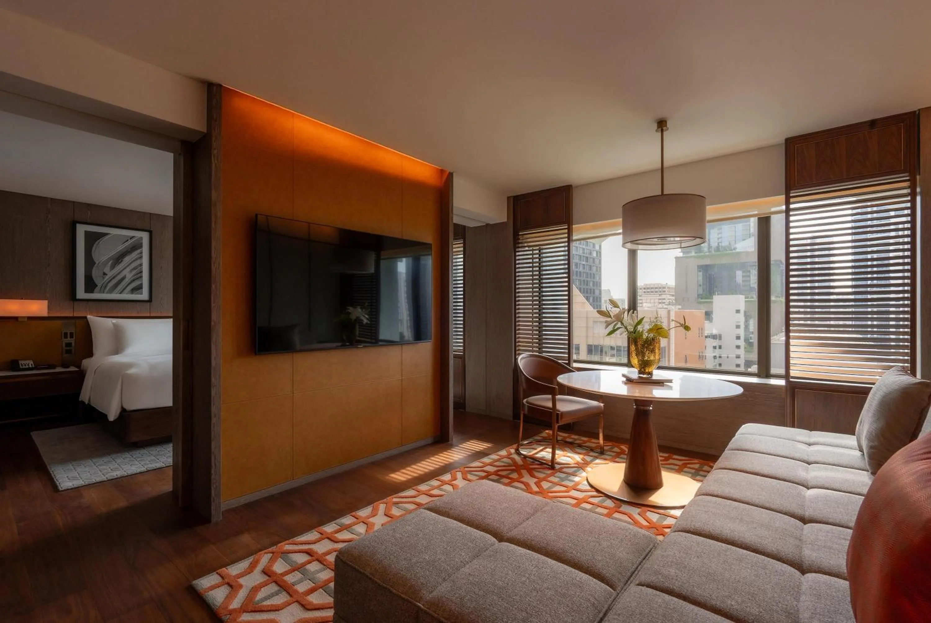 Photo of the whole room in Grand Hyatt Singapore