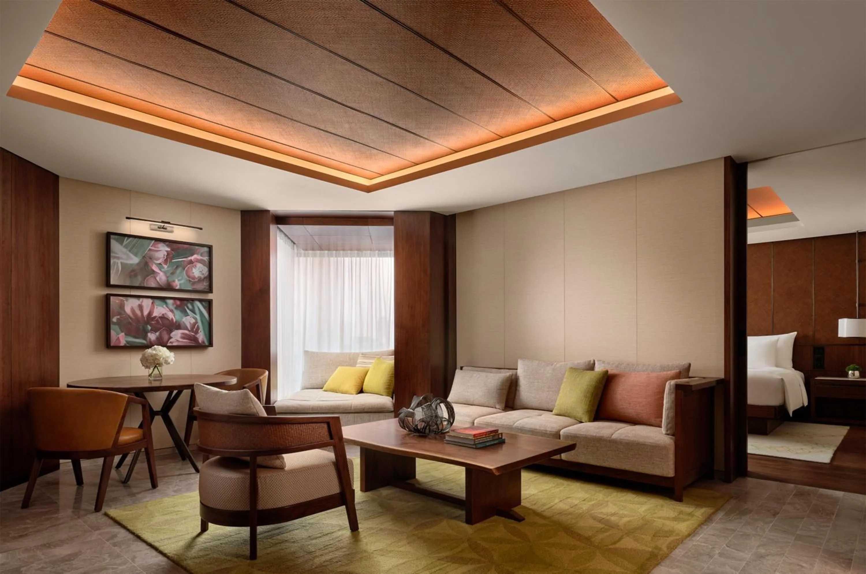 Photo of the whole room in Grand Hyatt Singapore