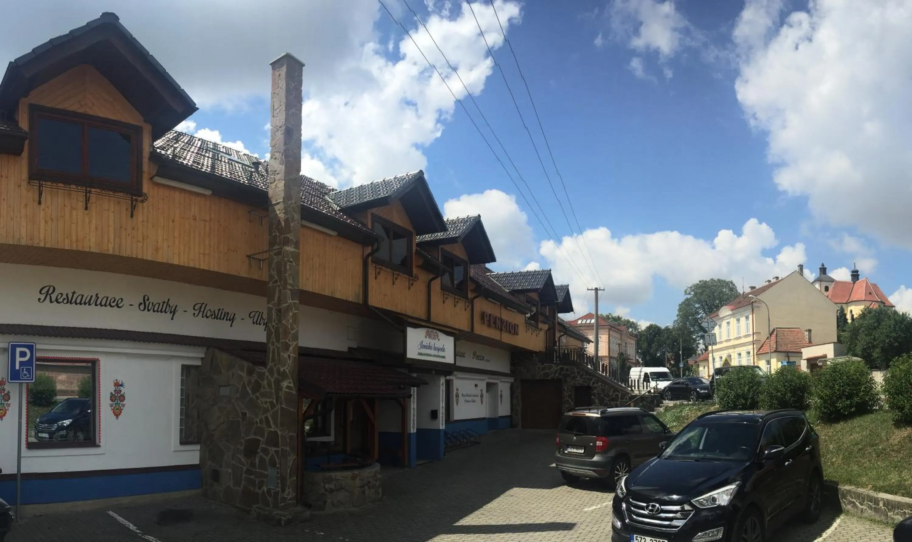 Property building in Penzion U Holuba