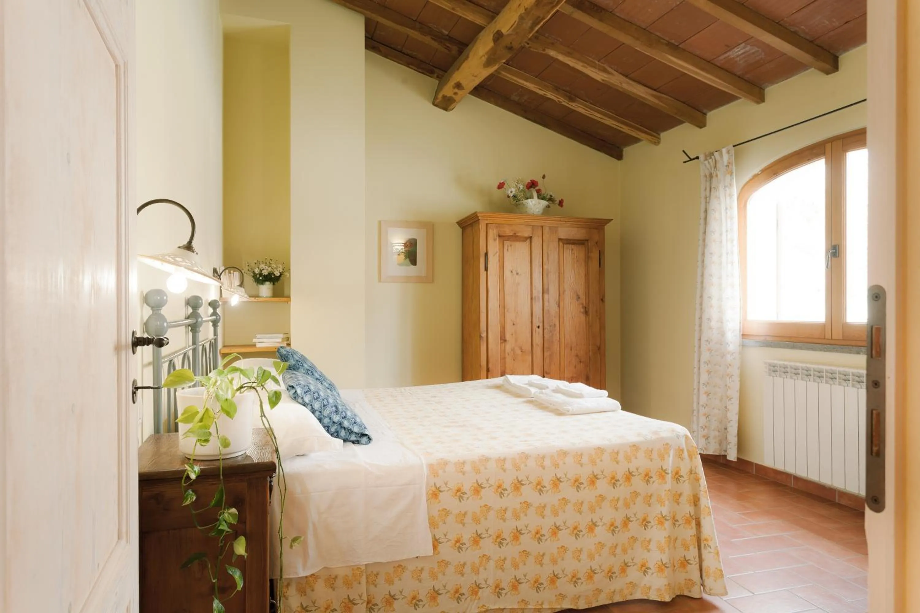Bedroom, Bed in Agriturismo Bio Aia della Colonna
