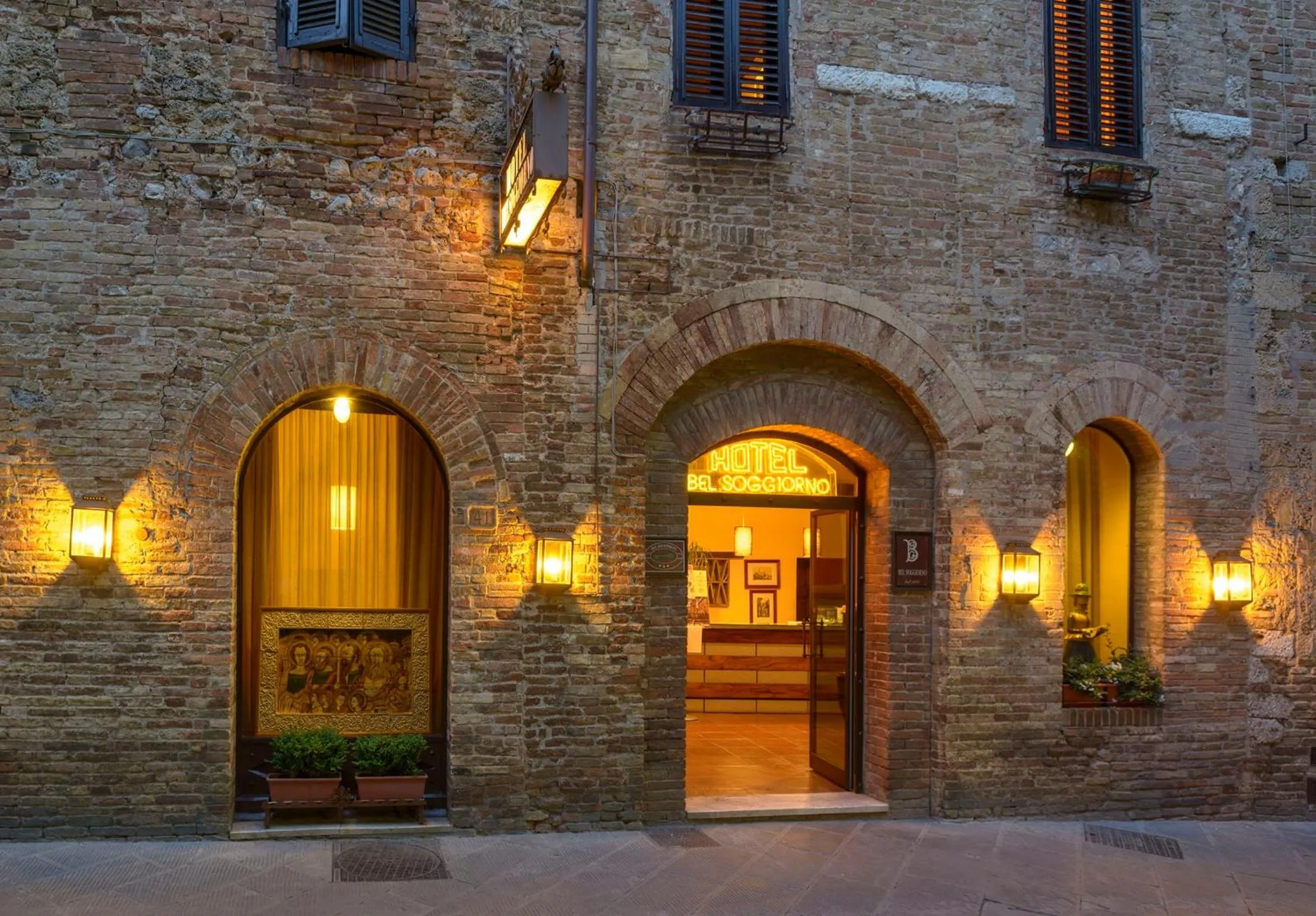 Facade/entrance in Hotel Bel Soggiorno