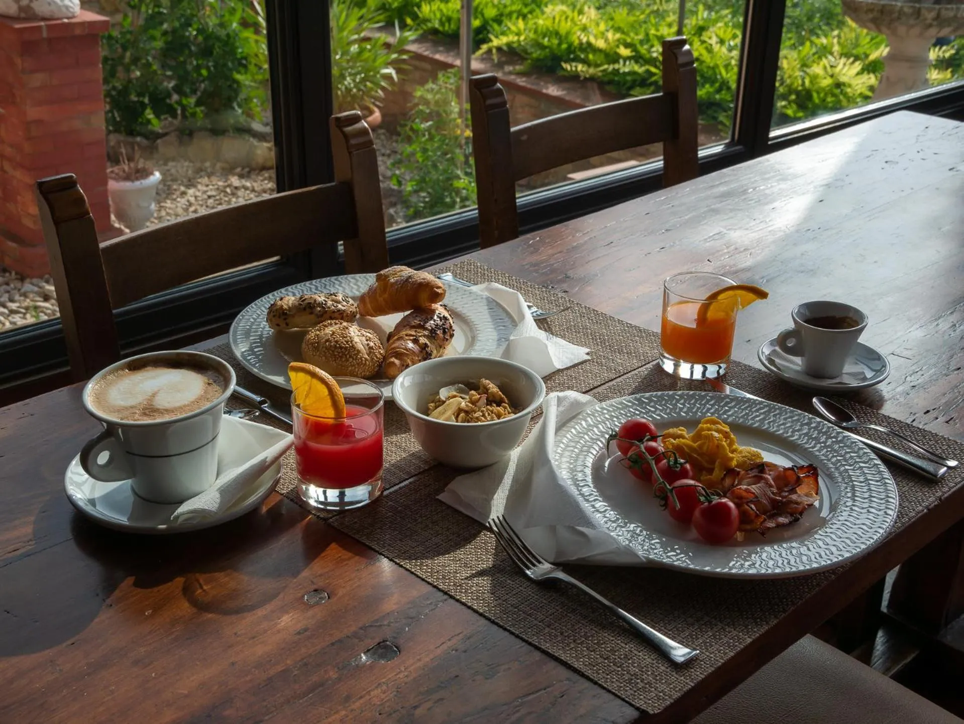 Buffet breakfast in Hotel Bel Soggiorno
