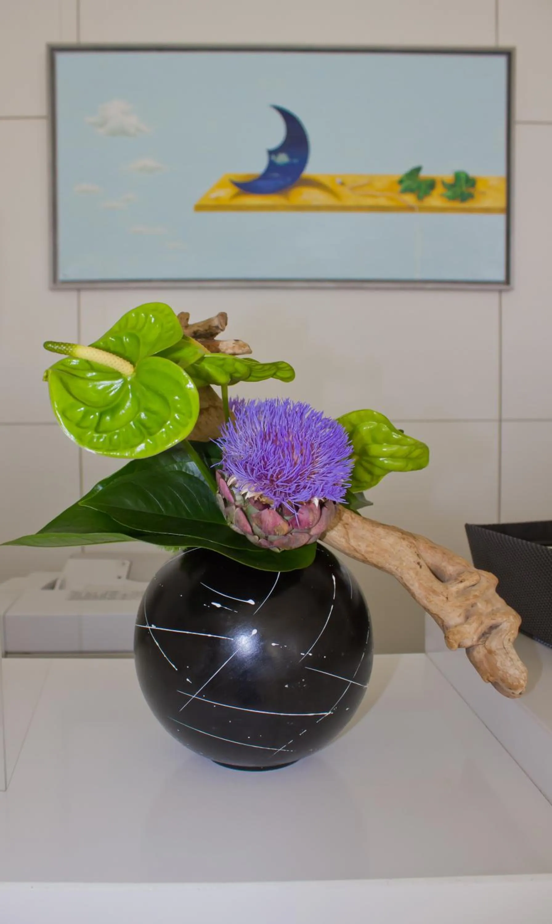 Decorative detail in Kyriad Prestige Perpignan Centre Gare