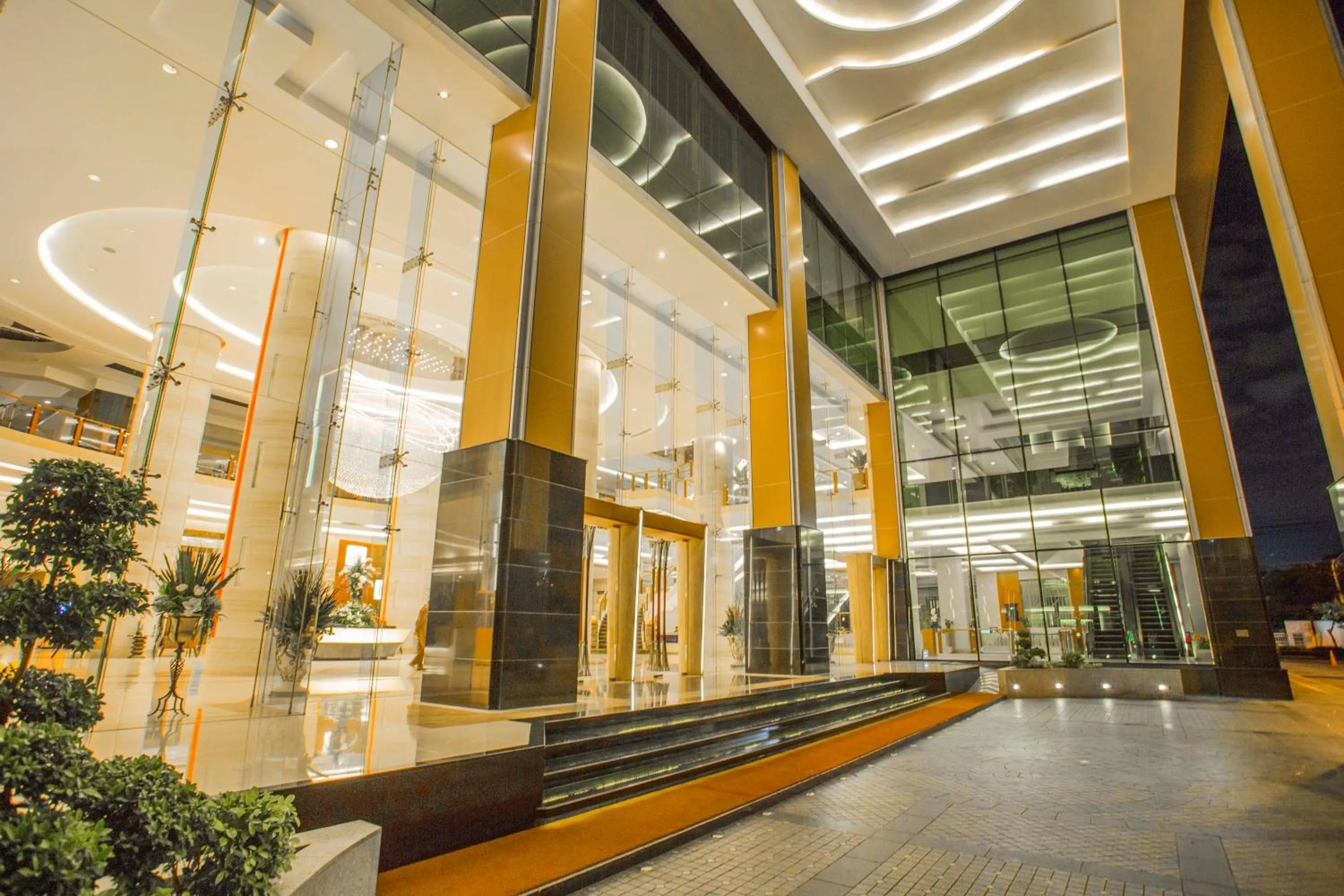 Facade/entrance in The Grand Fourwings Convention Hotel Bangkok