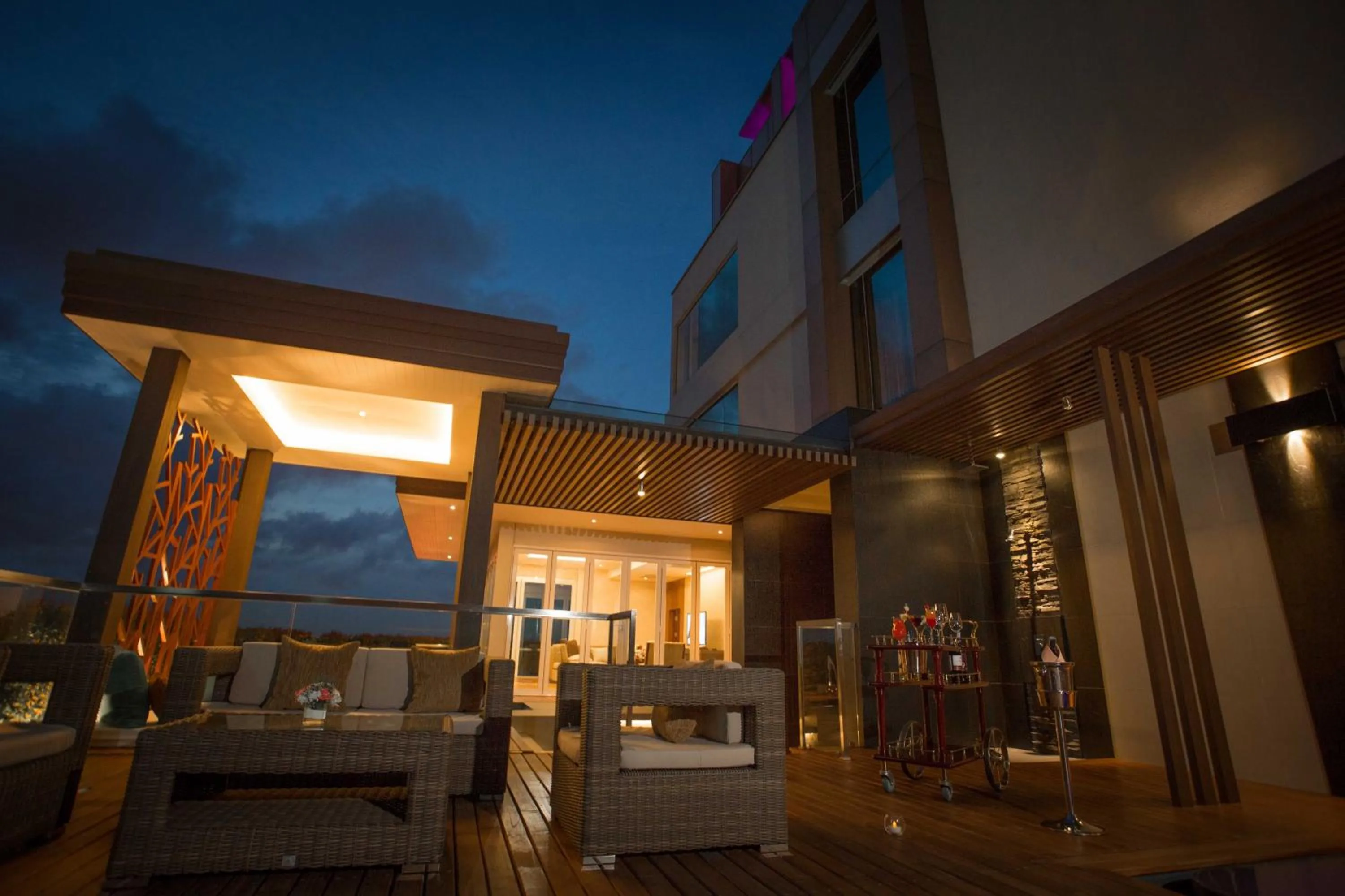 Facade/entrance in The Grand Fourwings Convention Hotel Bangkok