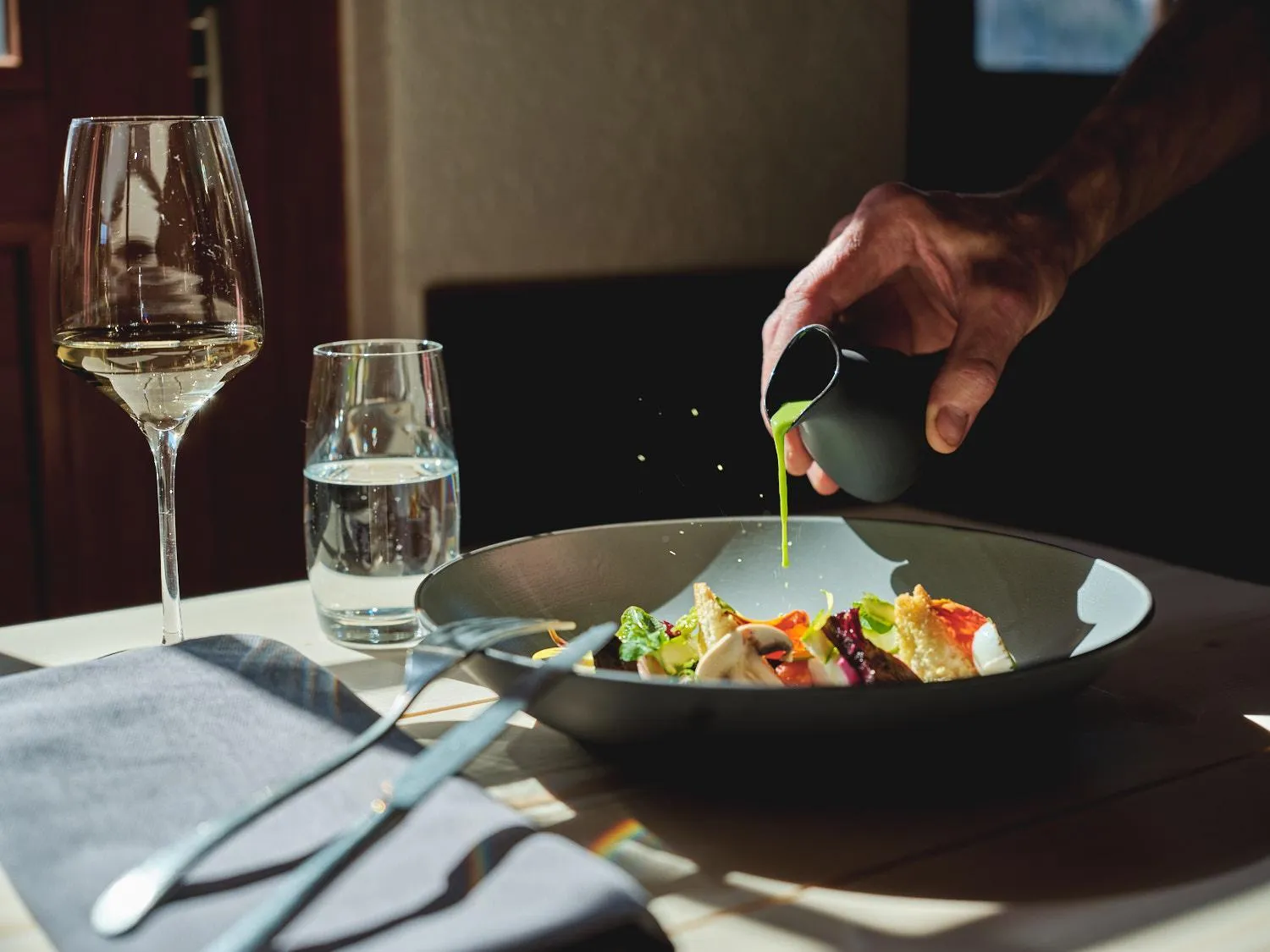 Restaurant/places to eat in Hotel Nest- und Bietschhorn