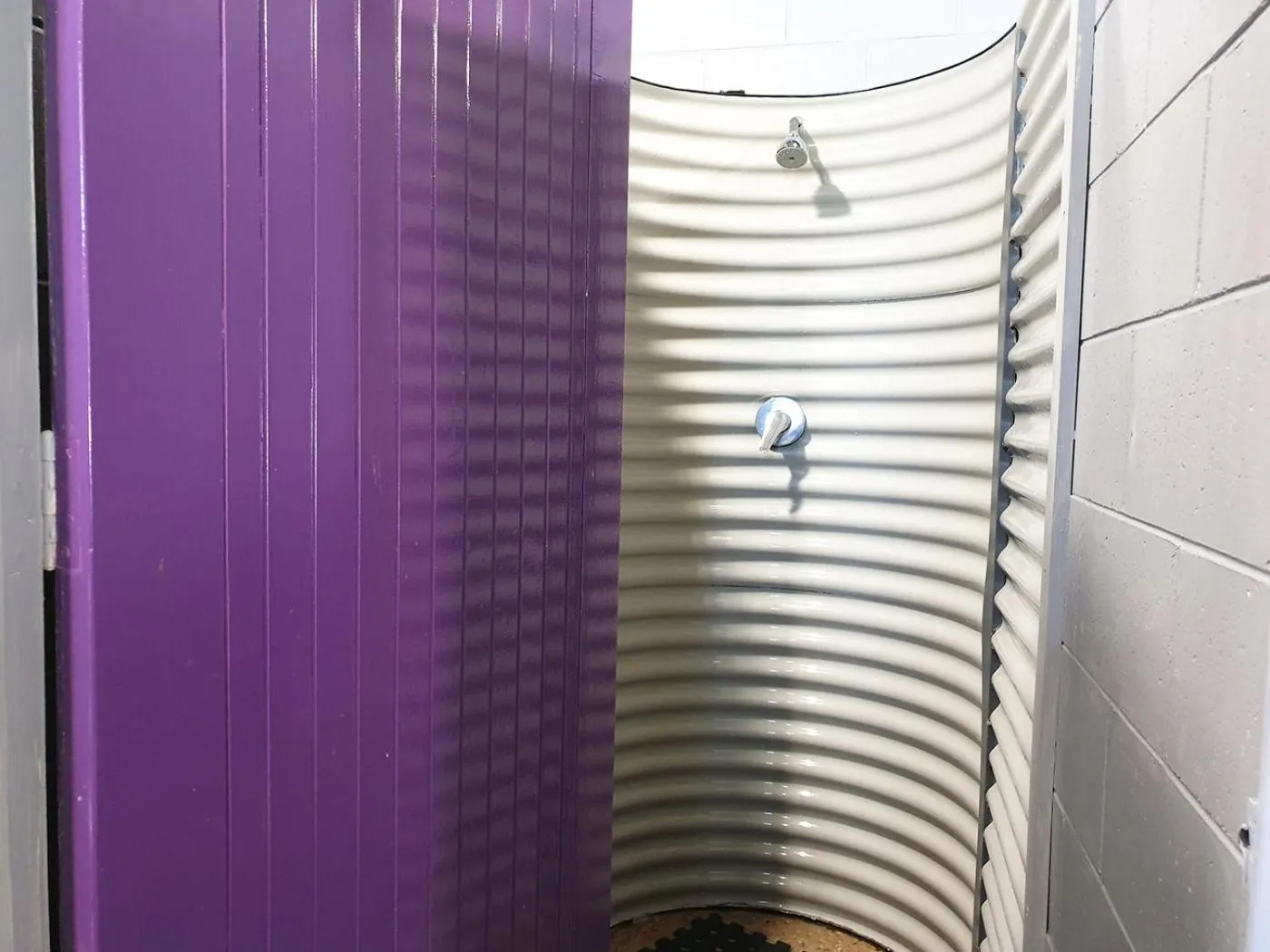 Bathroom in Lake Ruataniwha Holiday Park