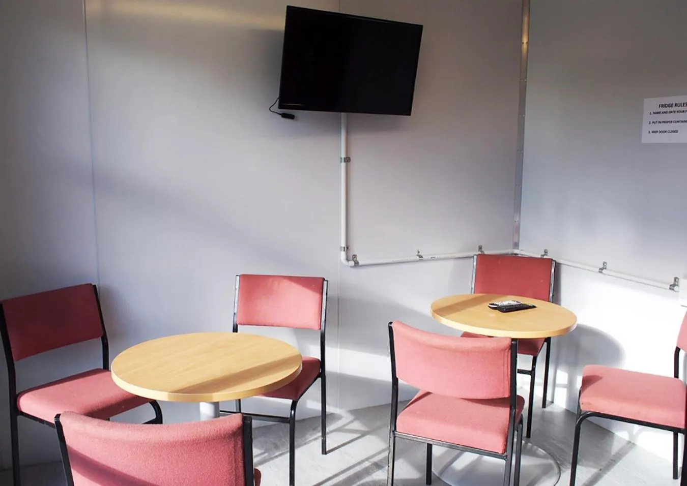 Communal kitchen in Lake Ruataniwha Holiday Park