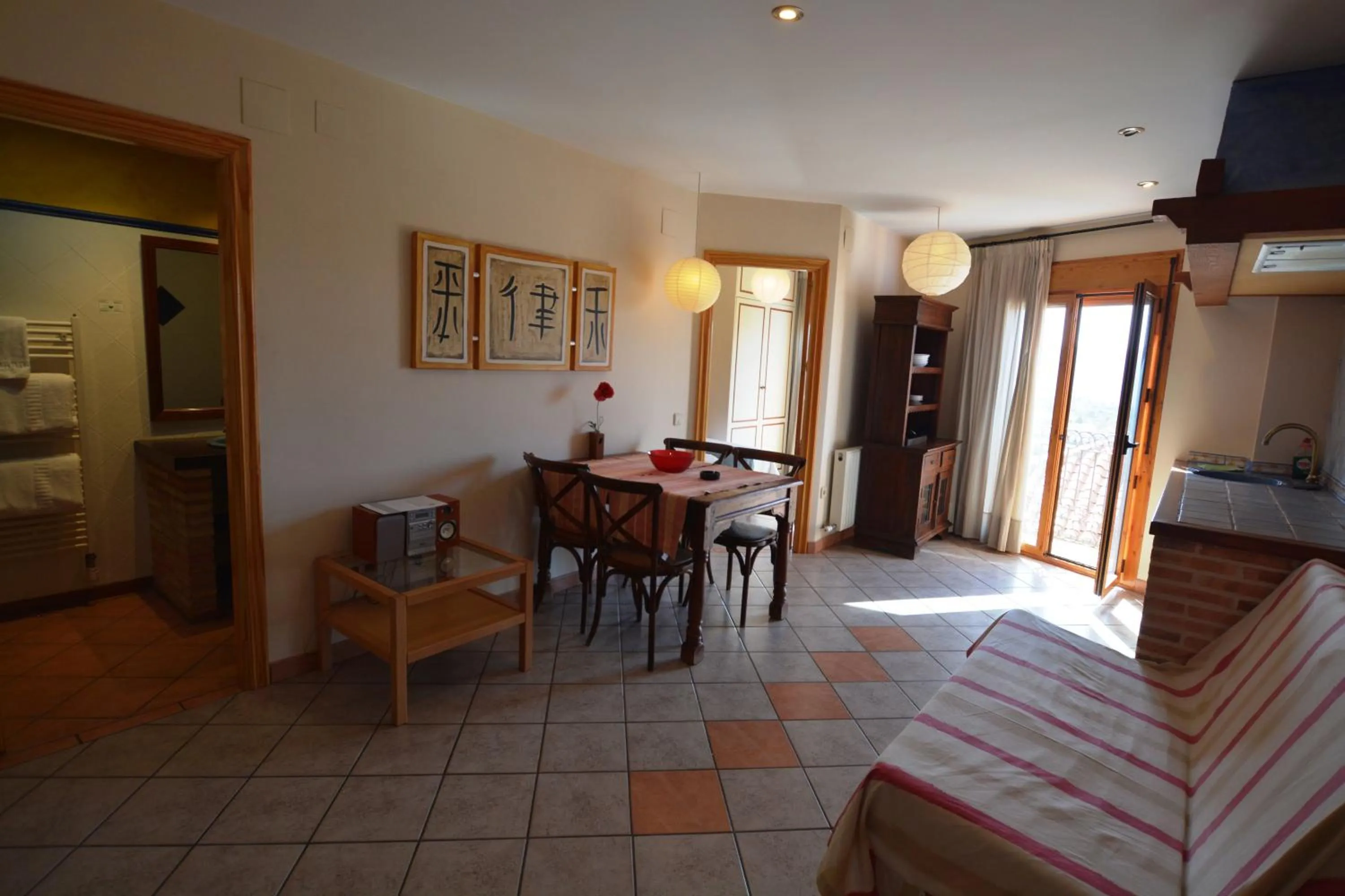 Living room in Hotel Posada Guadalupe