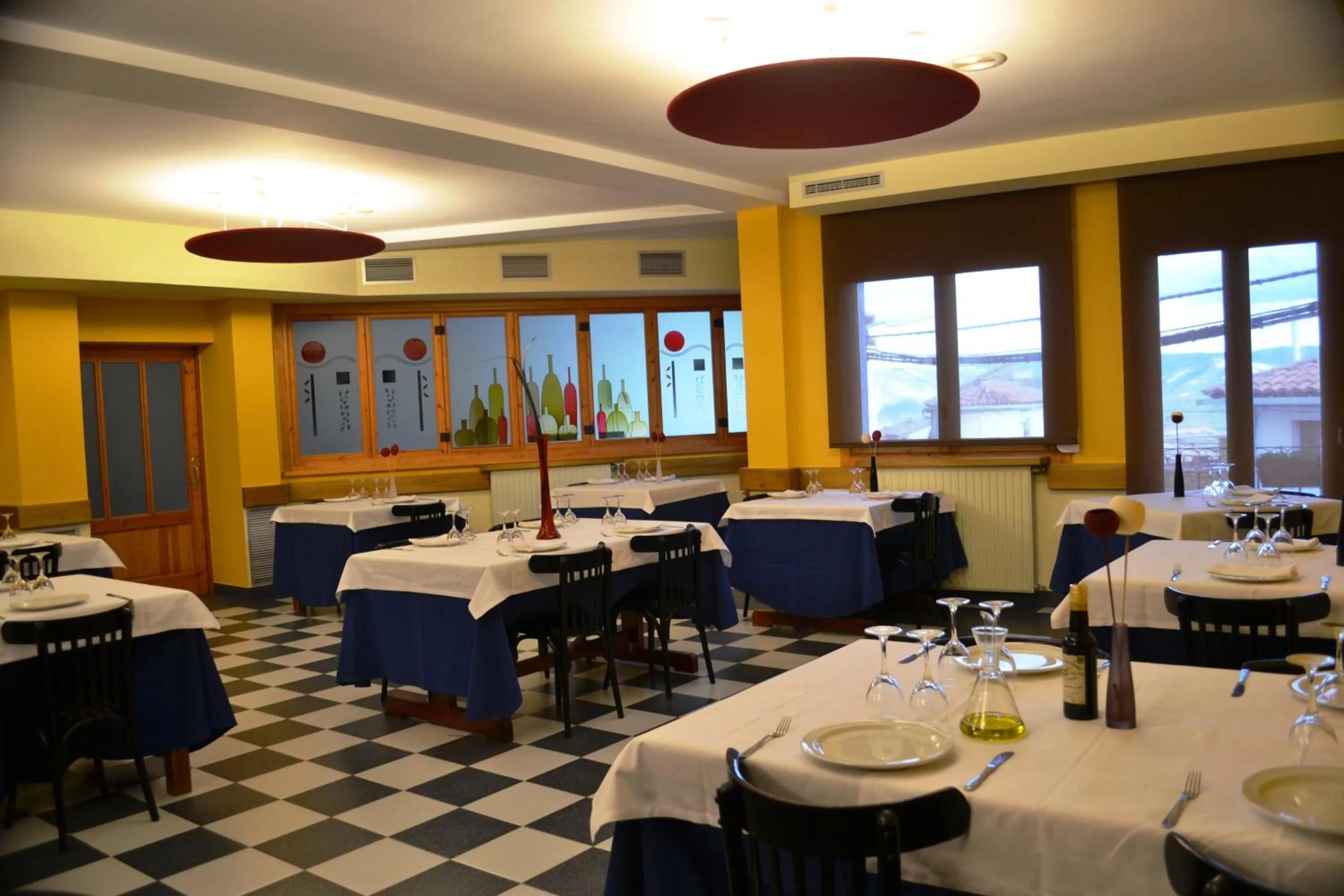 Dining area in Hotel Posada Guadalupe