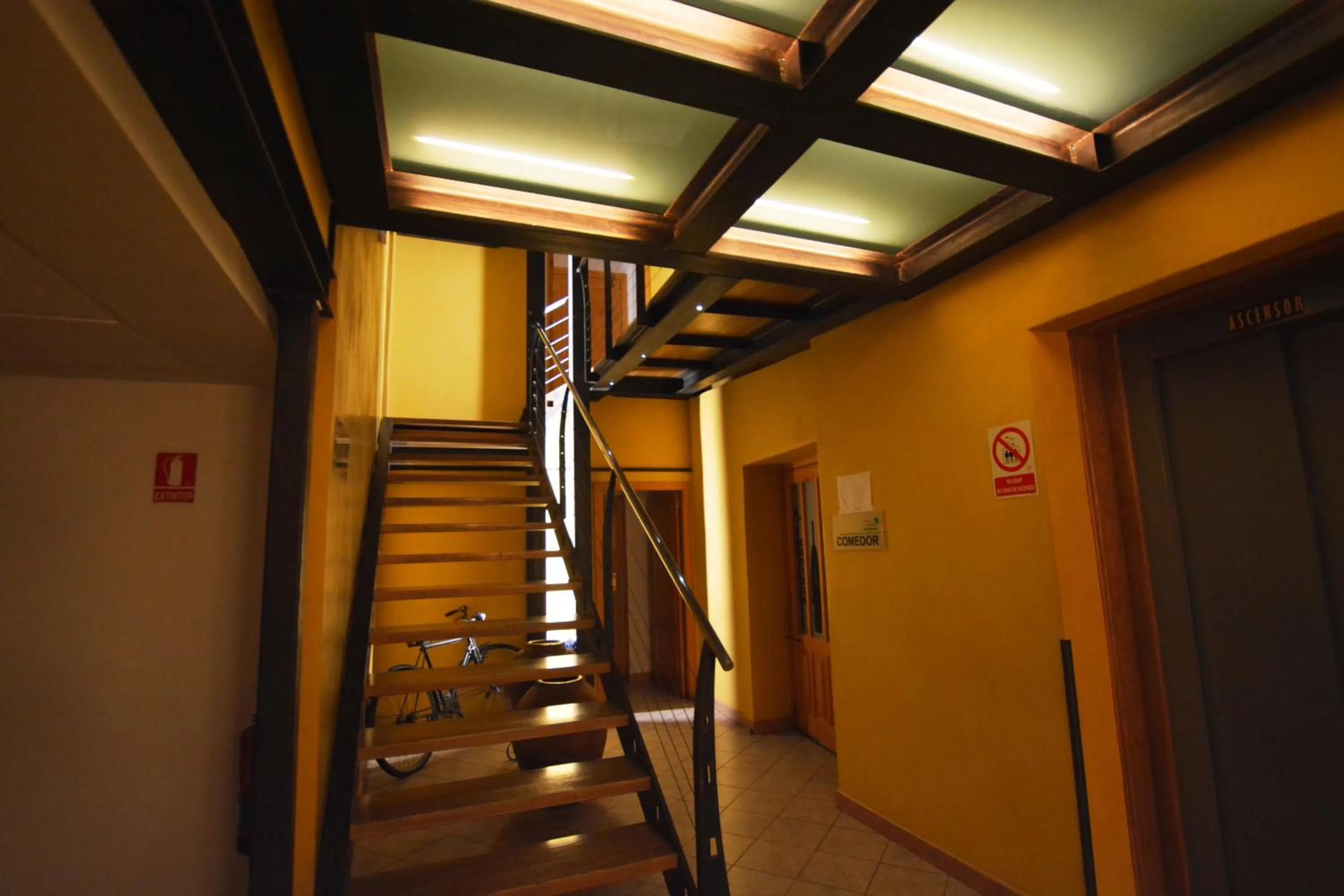 elevator in Hotel Posada Guadalupe