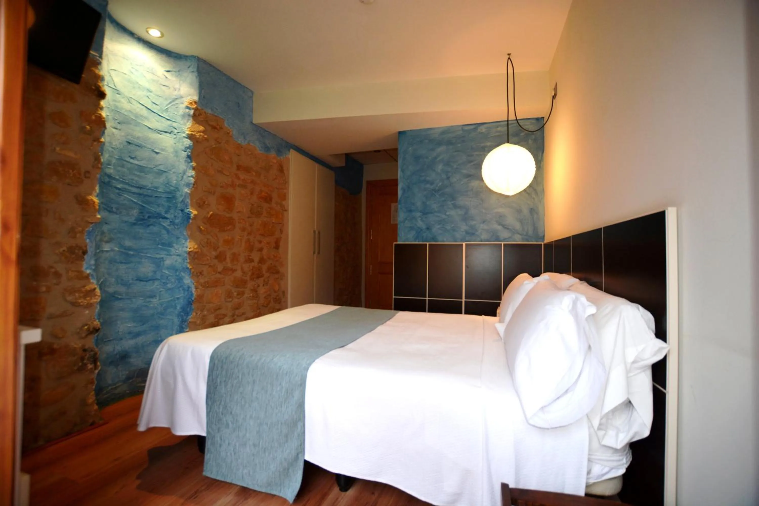 Bed in Hotel Posada Guadalupe