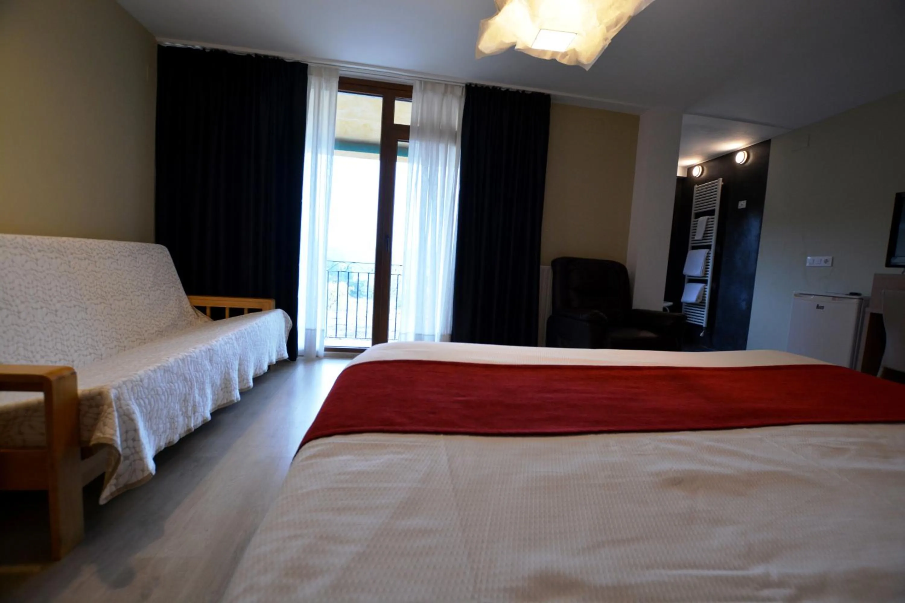 Bed in Hotel Posada Guadalupe