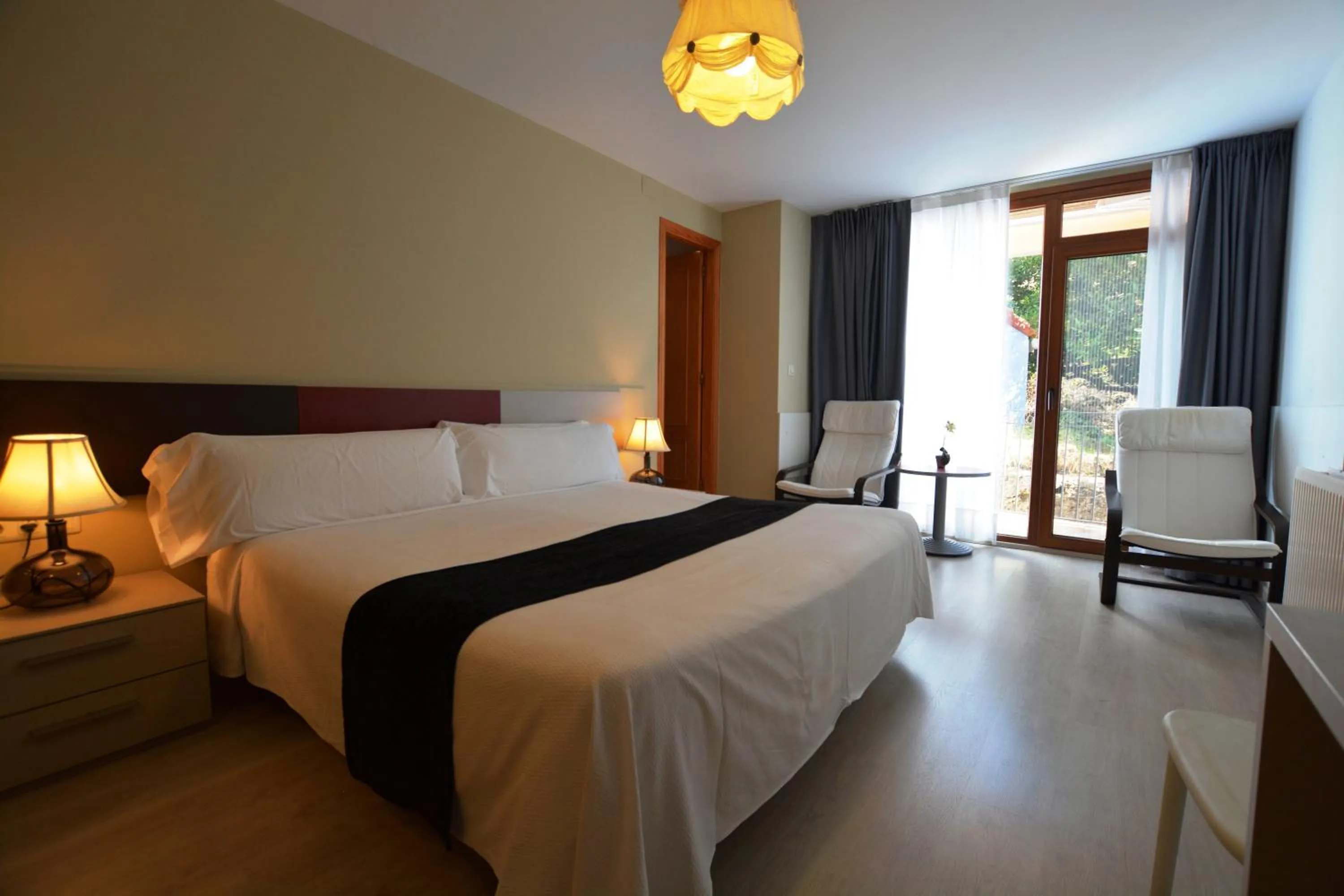 Bed in Hotel Posada Guadalupe