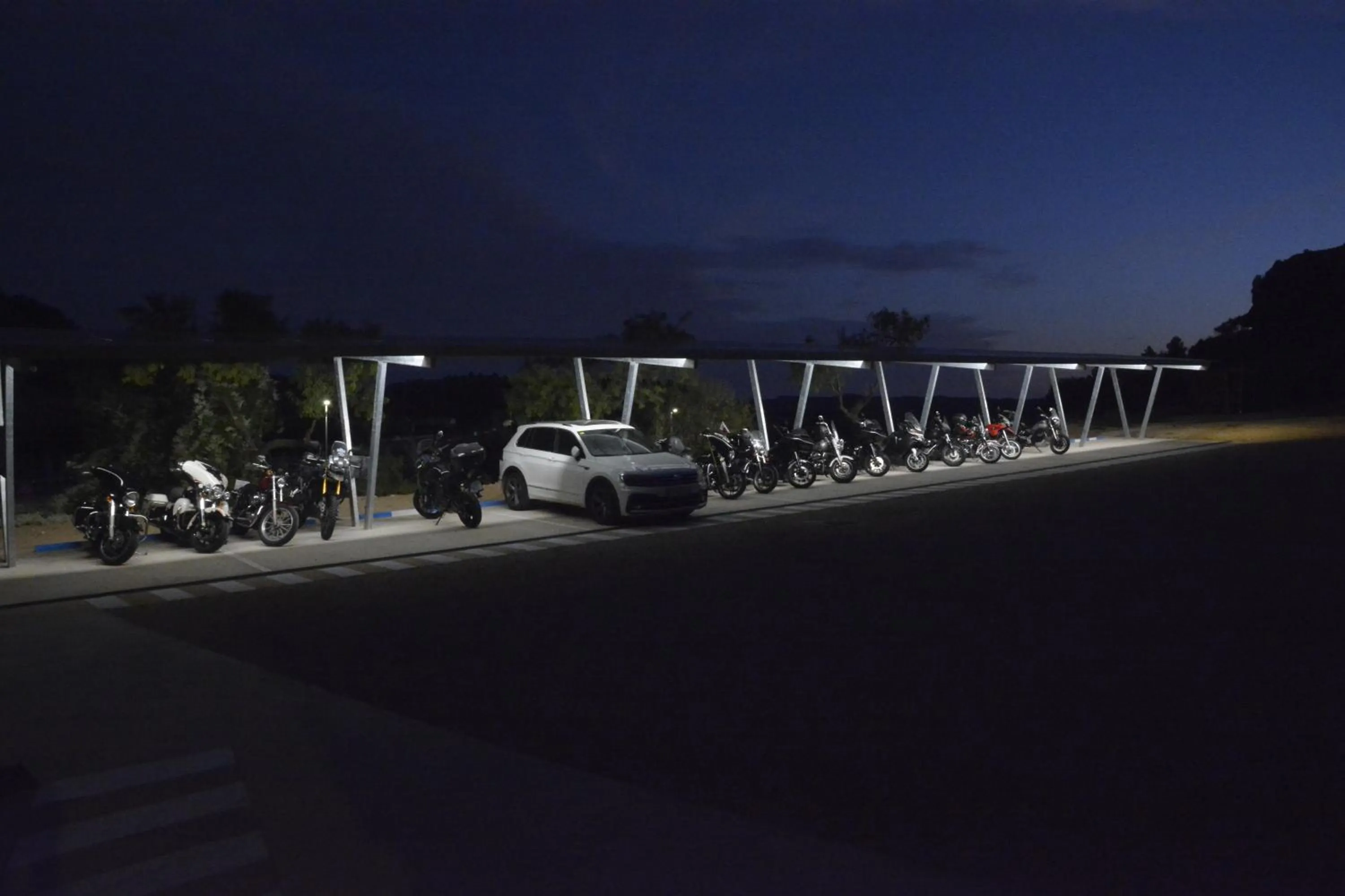 Parking in Hotel Posada Guadalupe