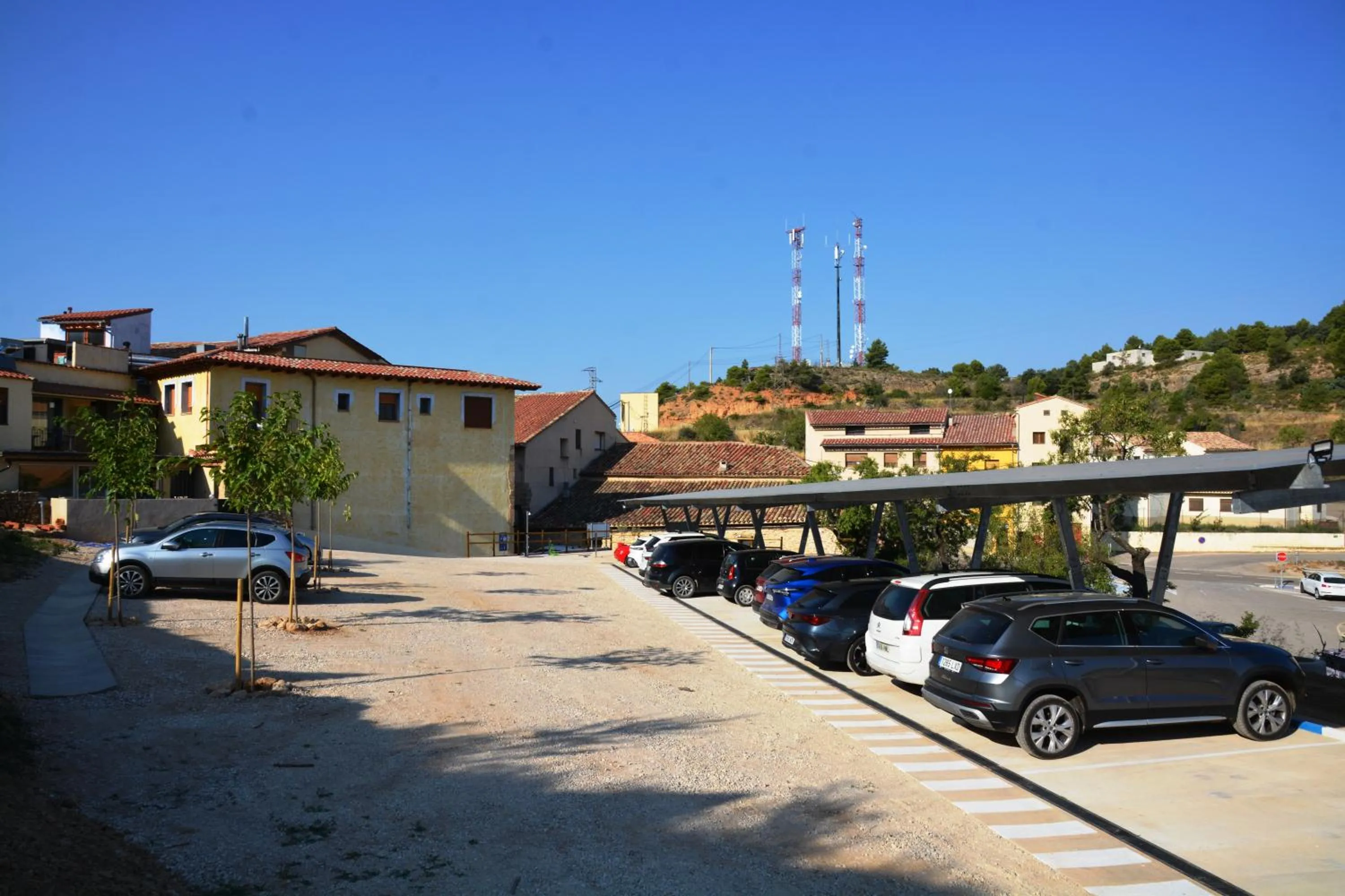 Parking in Hotel Posada Guadalupe