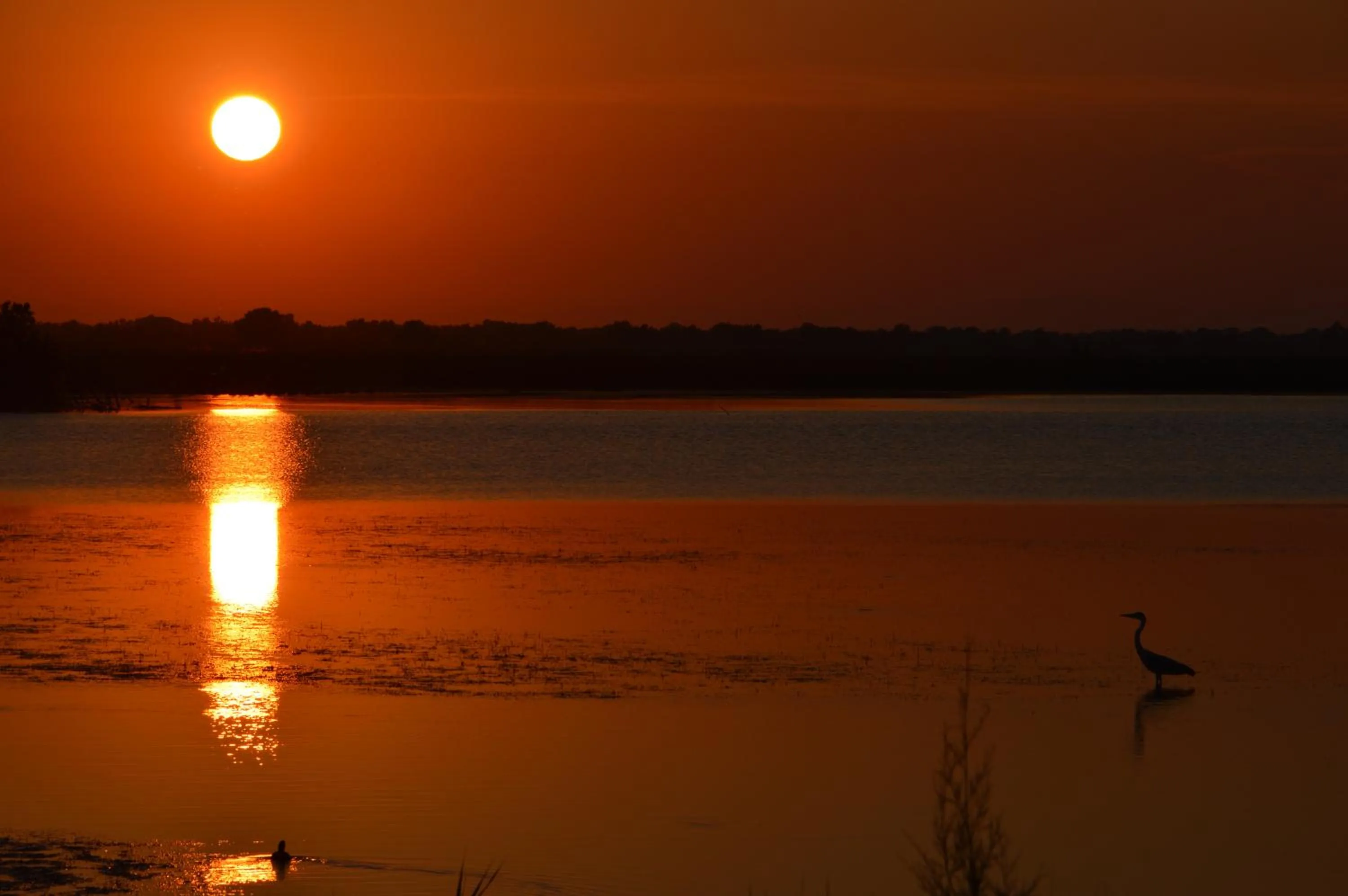 Sunset in Le Castelet