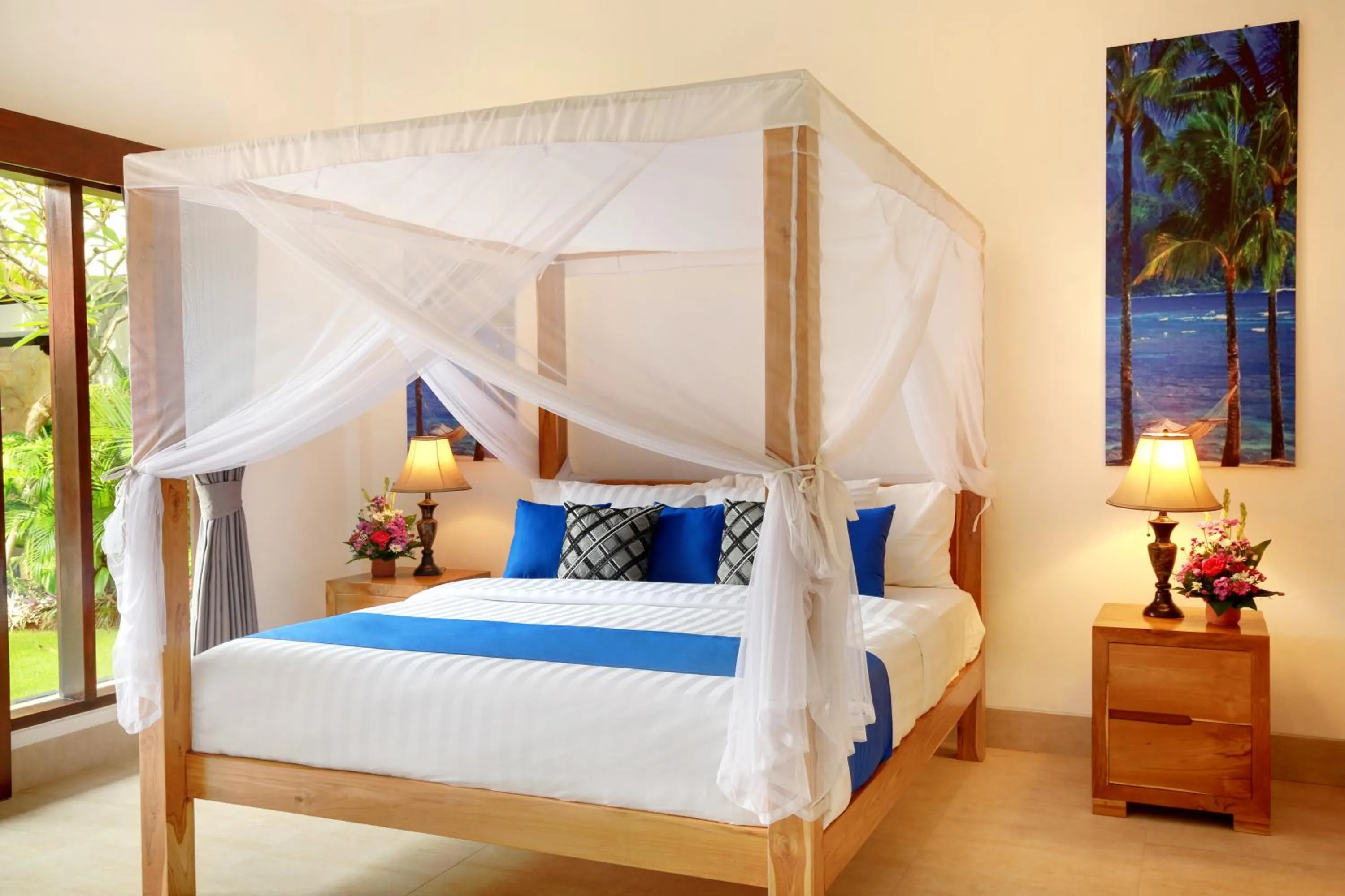 Bed in Concetta Villa Seminyak Beachside By Bali Asia Villa