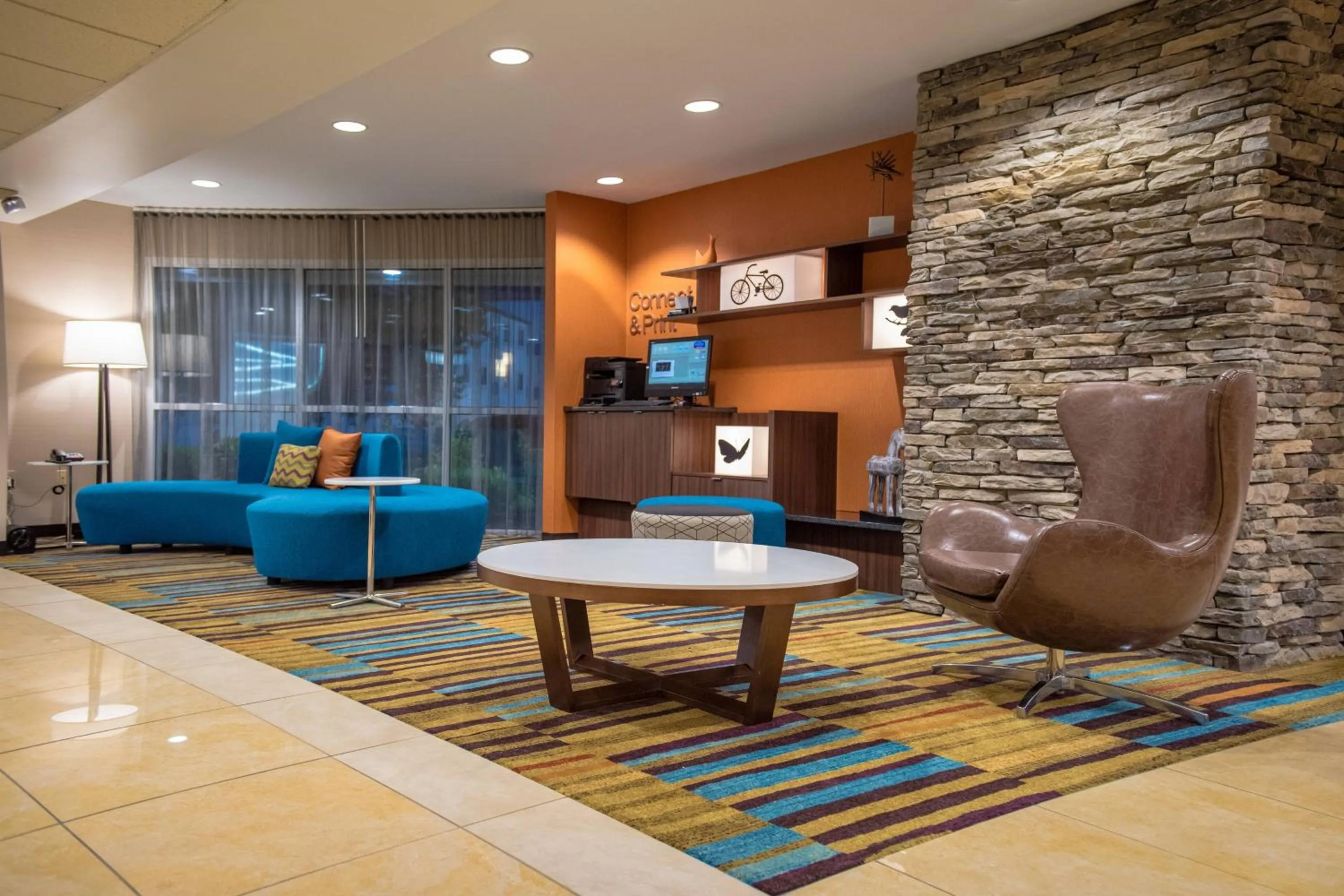 Lobby or reception in Fairfield Inn & Suites by Marriott Knoxville/East