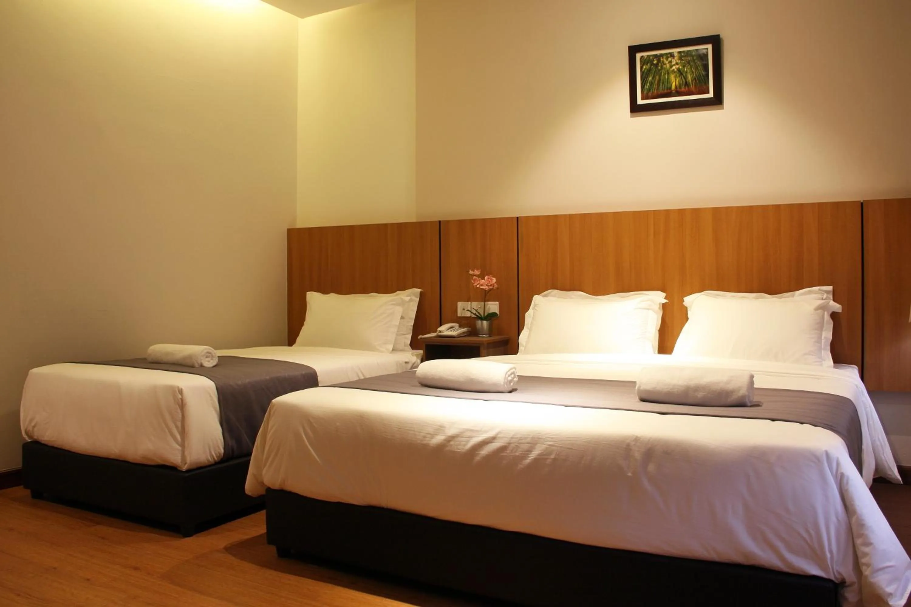 Bed in Ahyu Hotel