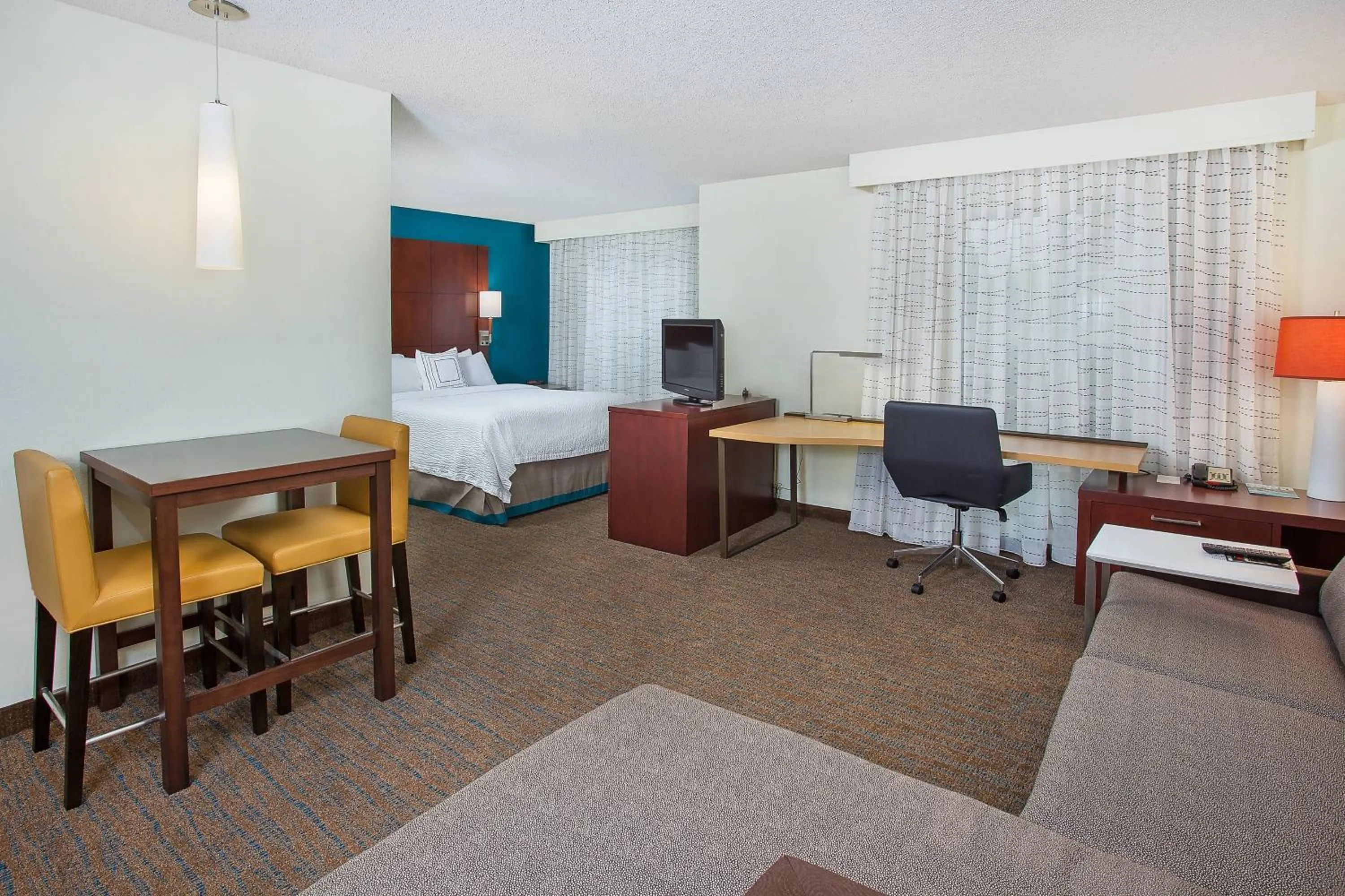 Bedroom, Bed in Residence Inn Knoxville Cedar Bluff