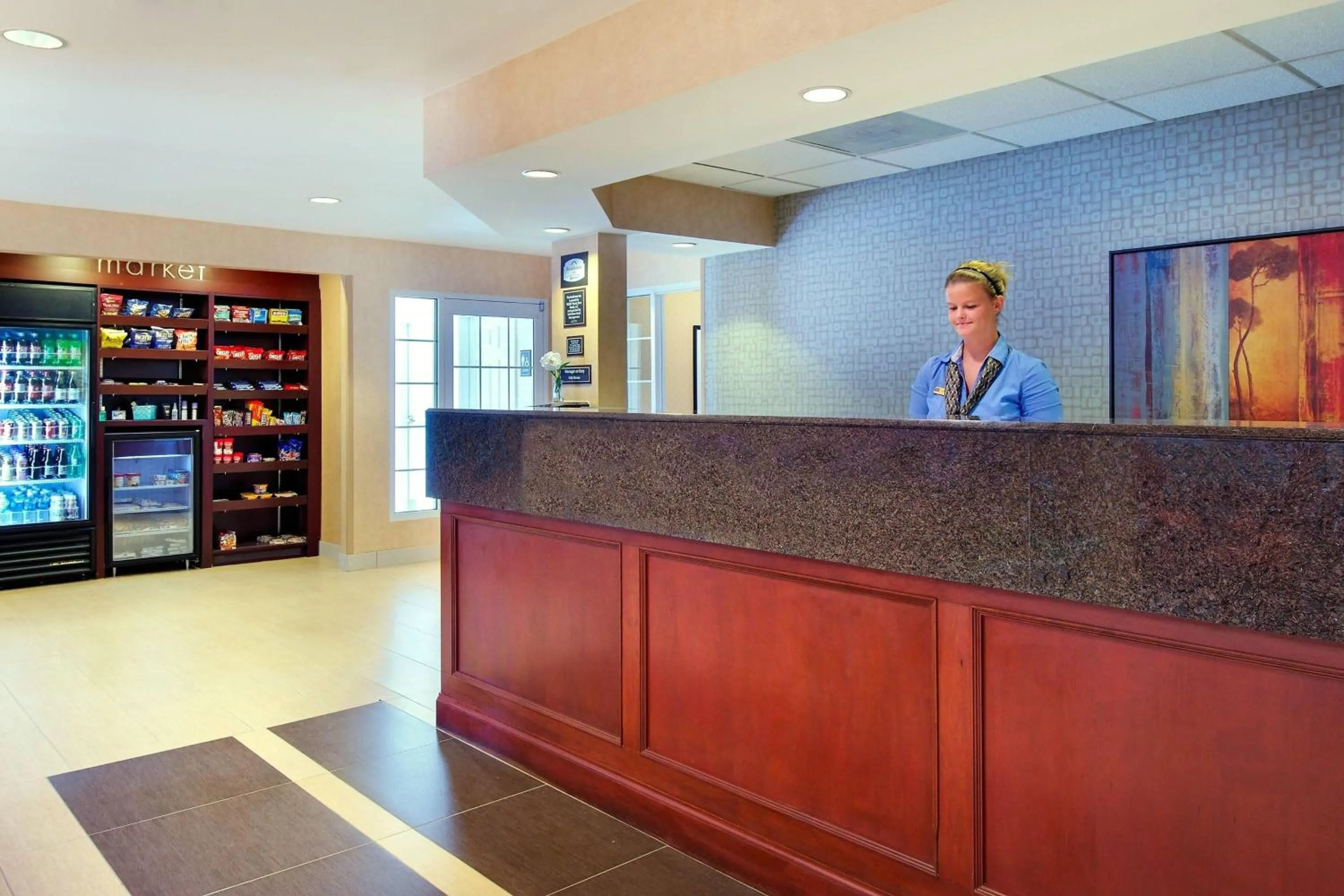 Lobby or reception in Residence Inn Knoxville Cedar Bluff